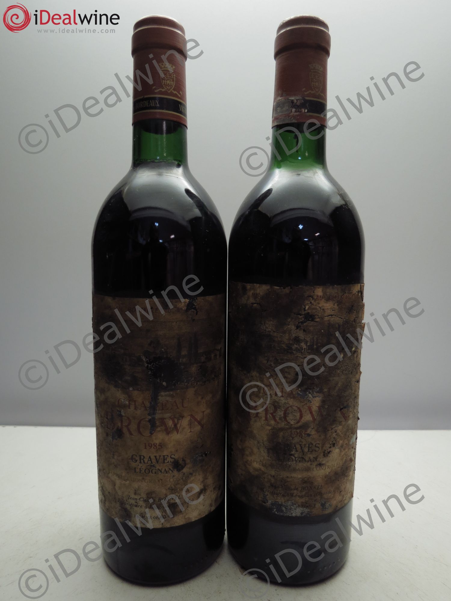 Château Brown 1985 - Lot de 2 bouteilles - 0