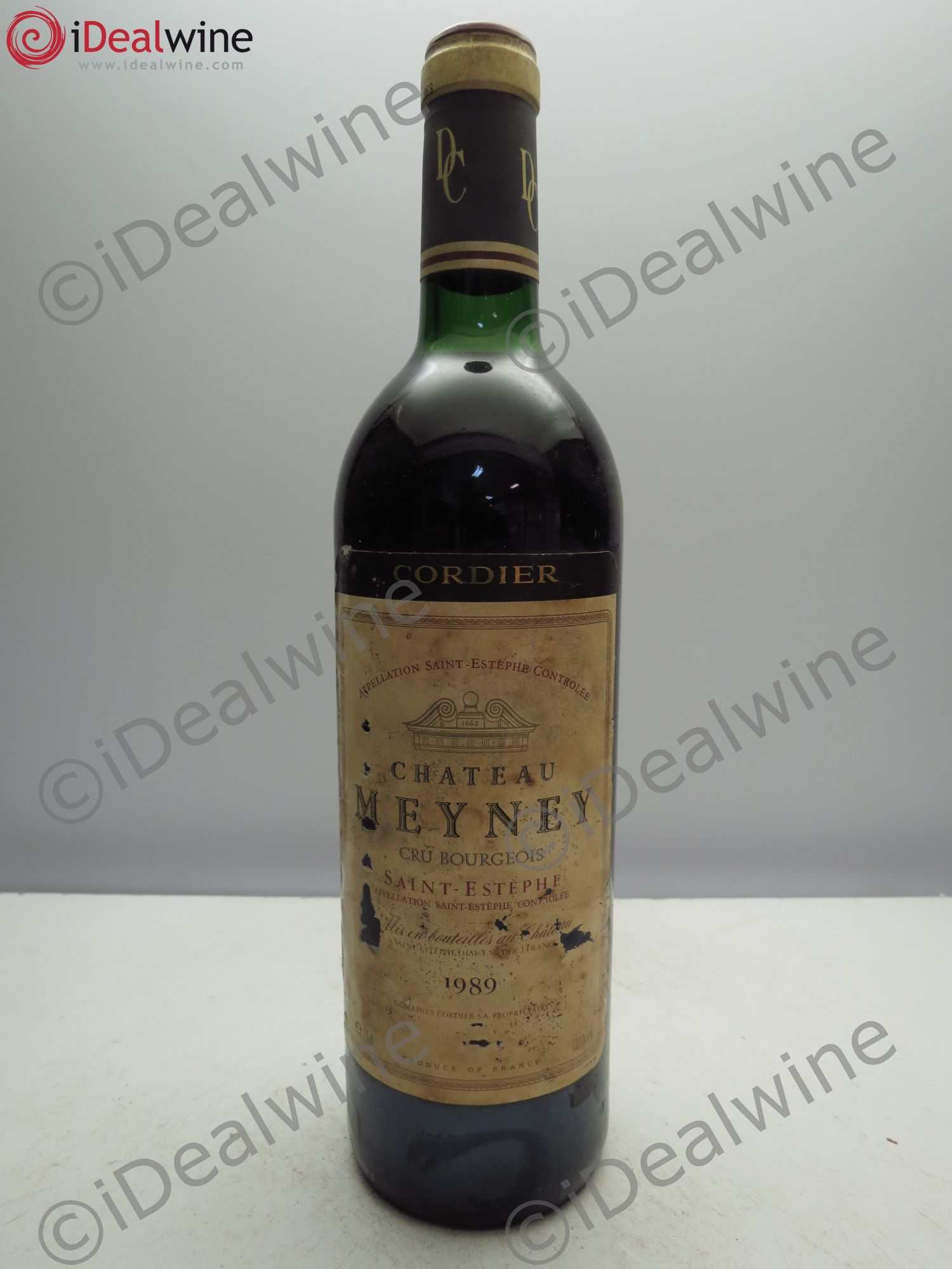 Château Meyney 1989 - Lot de 1 bouteille - 0