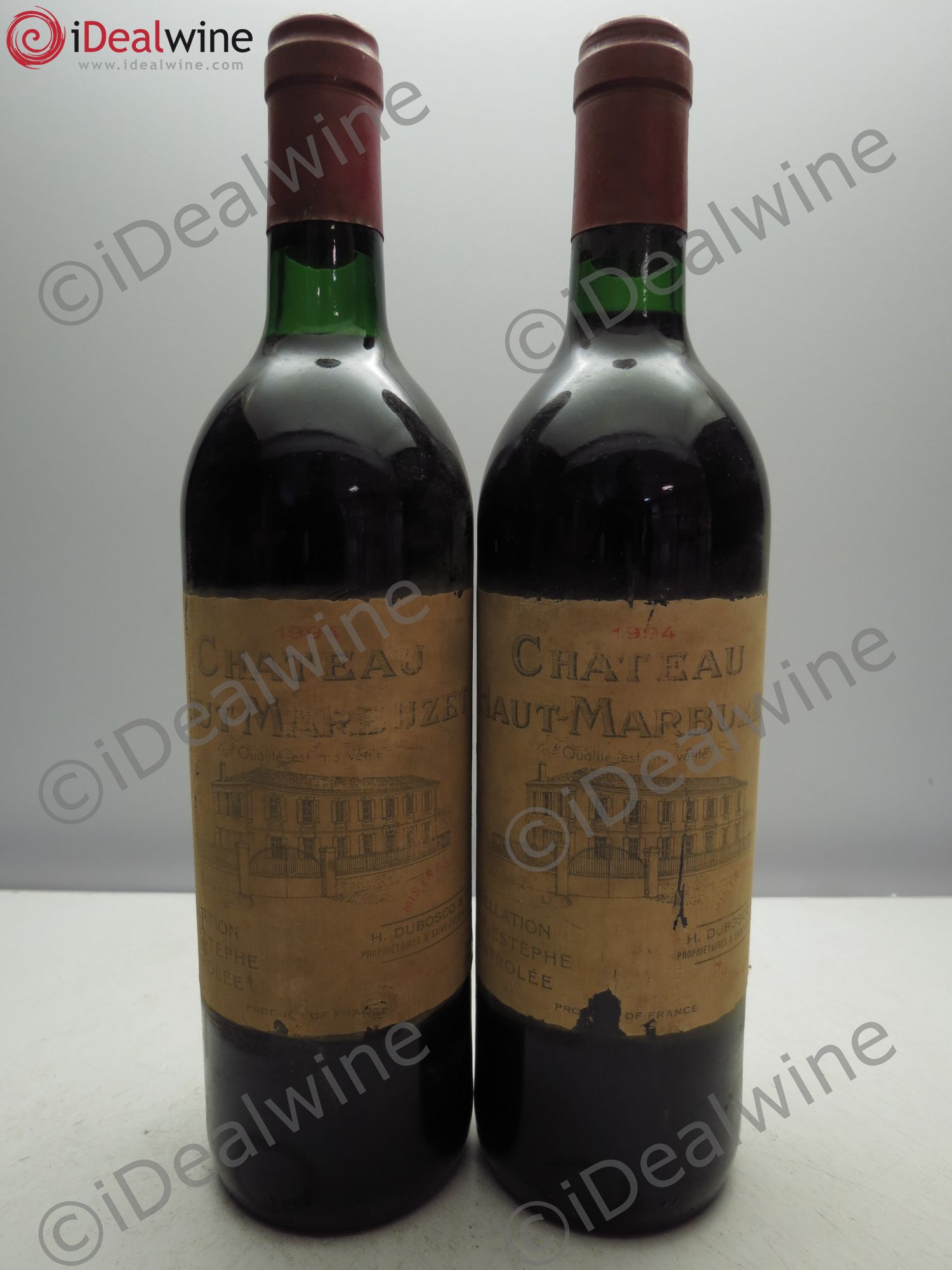 Château Haut Marbuzet 1994 - Lot de 2 bouteilles - 0
