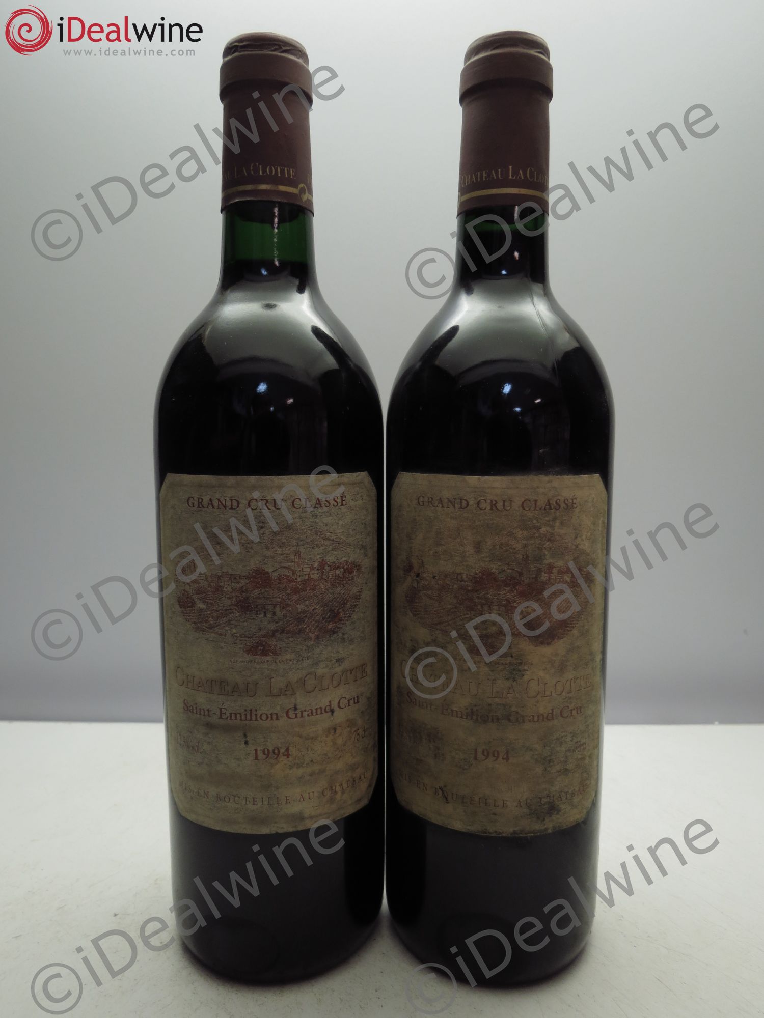 Château la Clotte 1994 - Lot de 2 bouteilles - 0