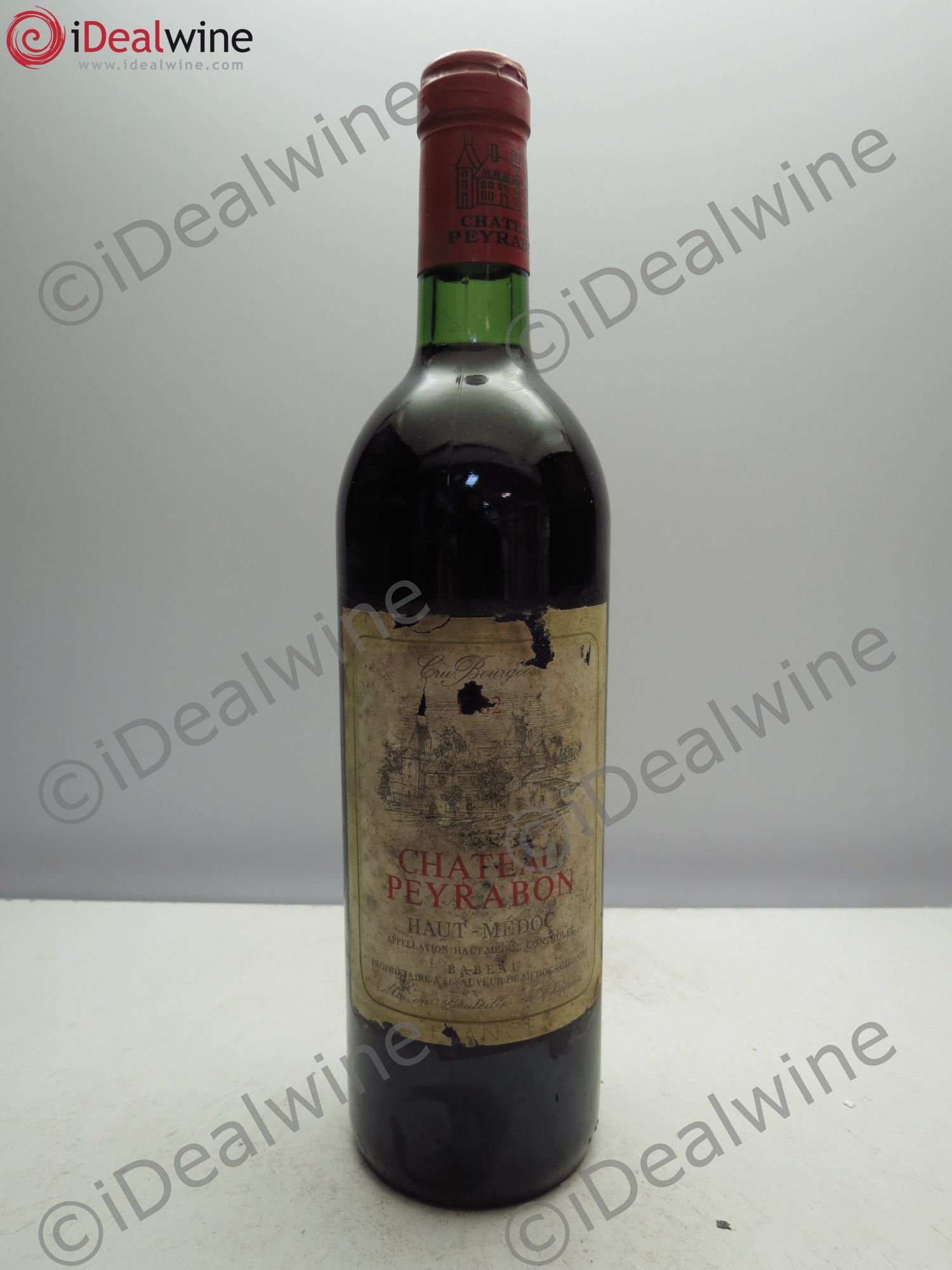Château Peyrabon Cru Bourgeois 1982 - Lot de 1 bouteille - 0