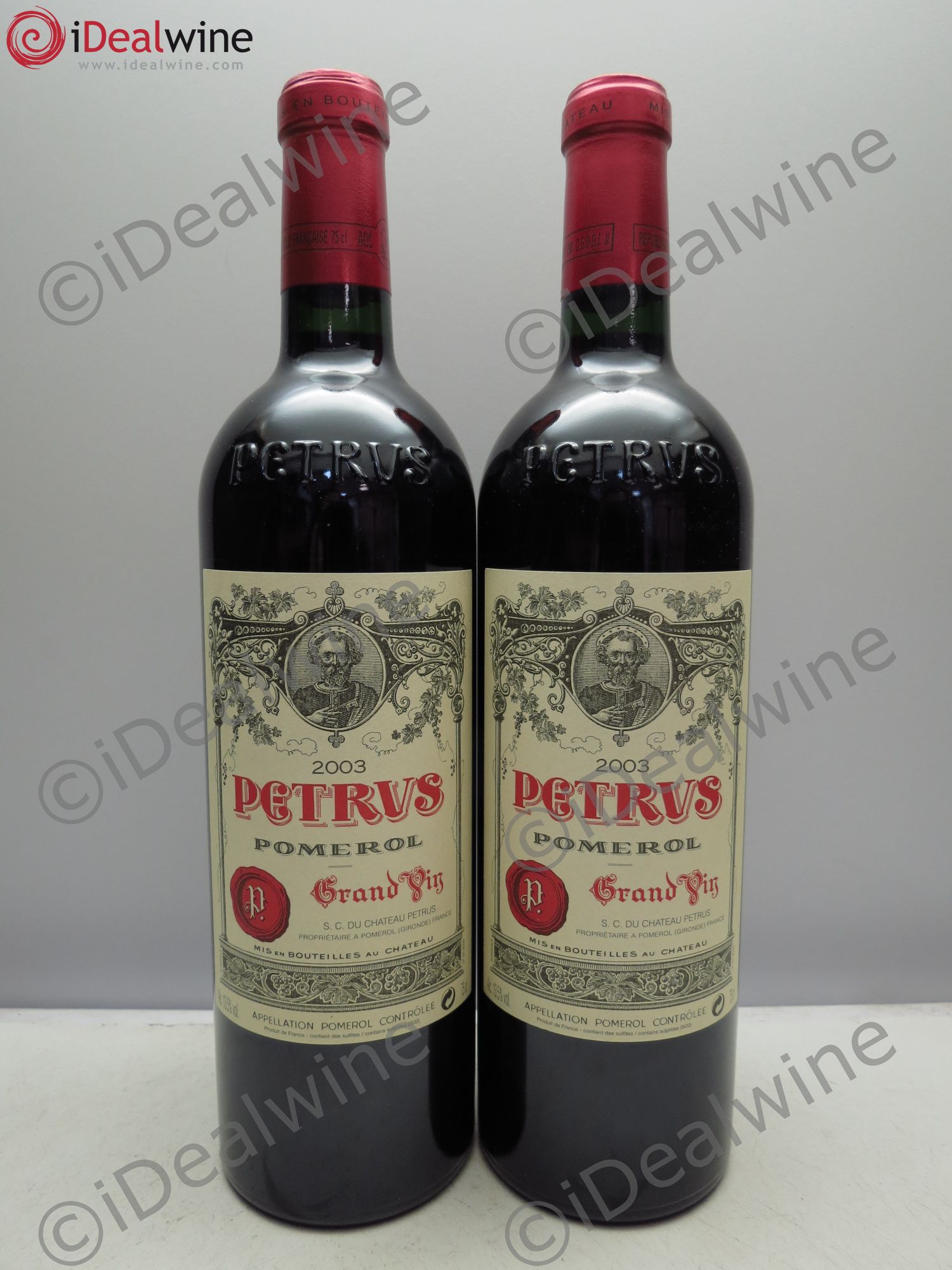 Petrus 2003 - Posten von 2 Flaschen - 0