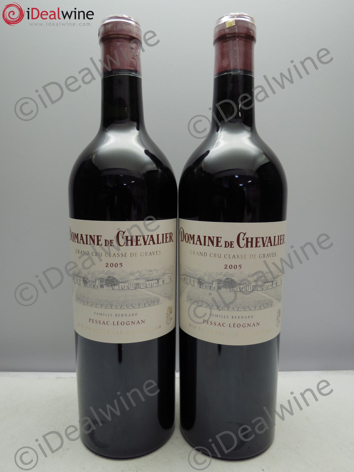 Domaine de Chevalier Cru Classé de Graves 2005 - Lot de 2 bouteilles - 0