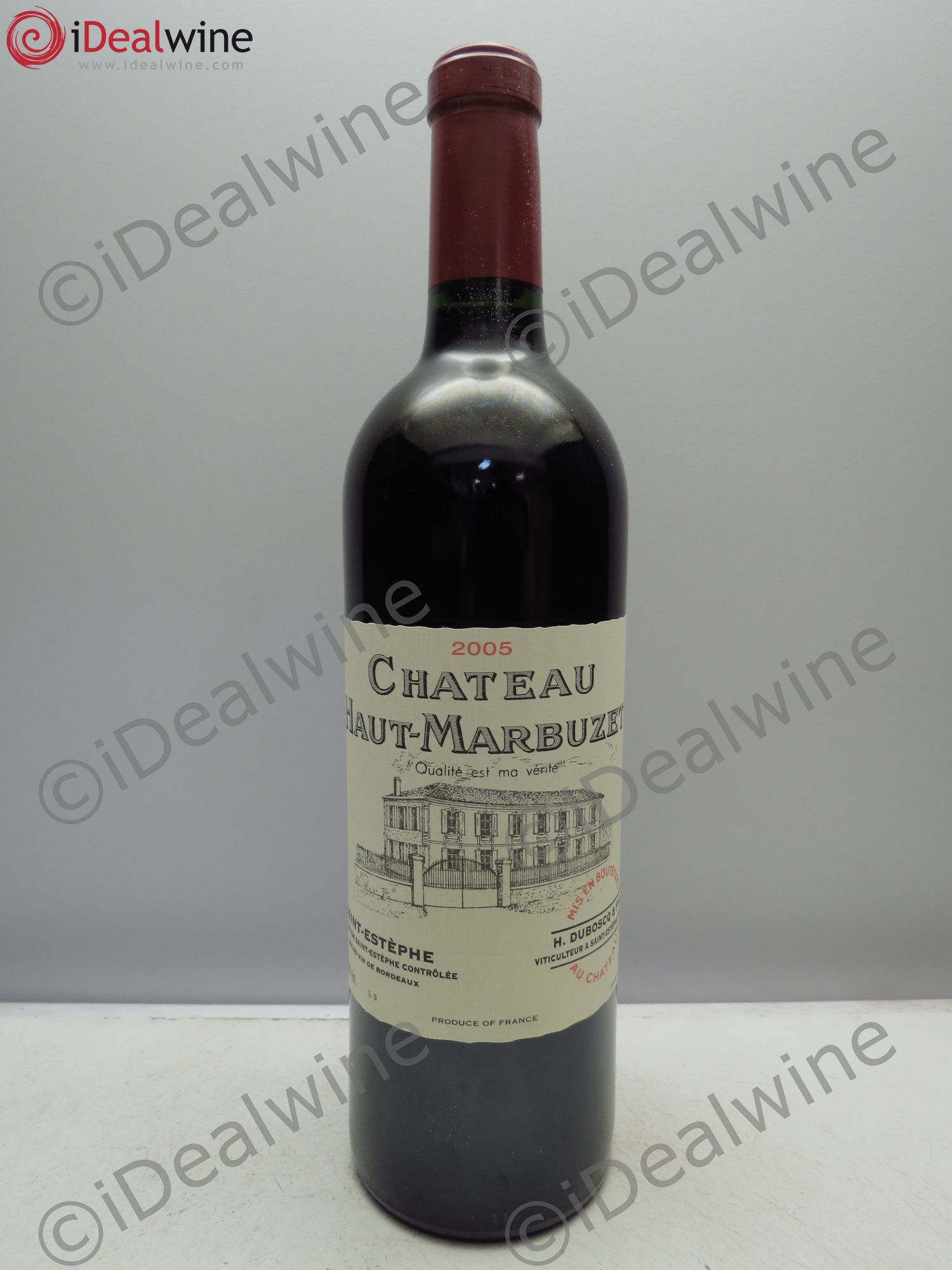 Château Haut Marbuzet 2005 - Lot de 12 bouteilles - 0