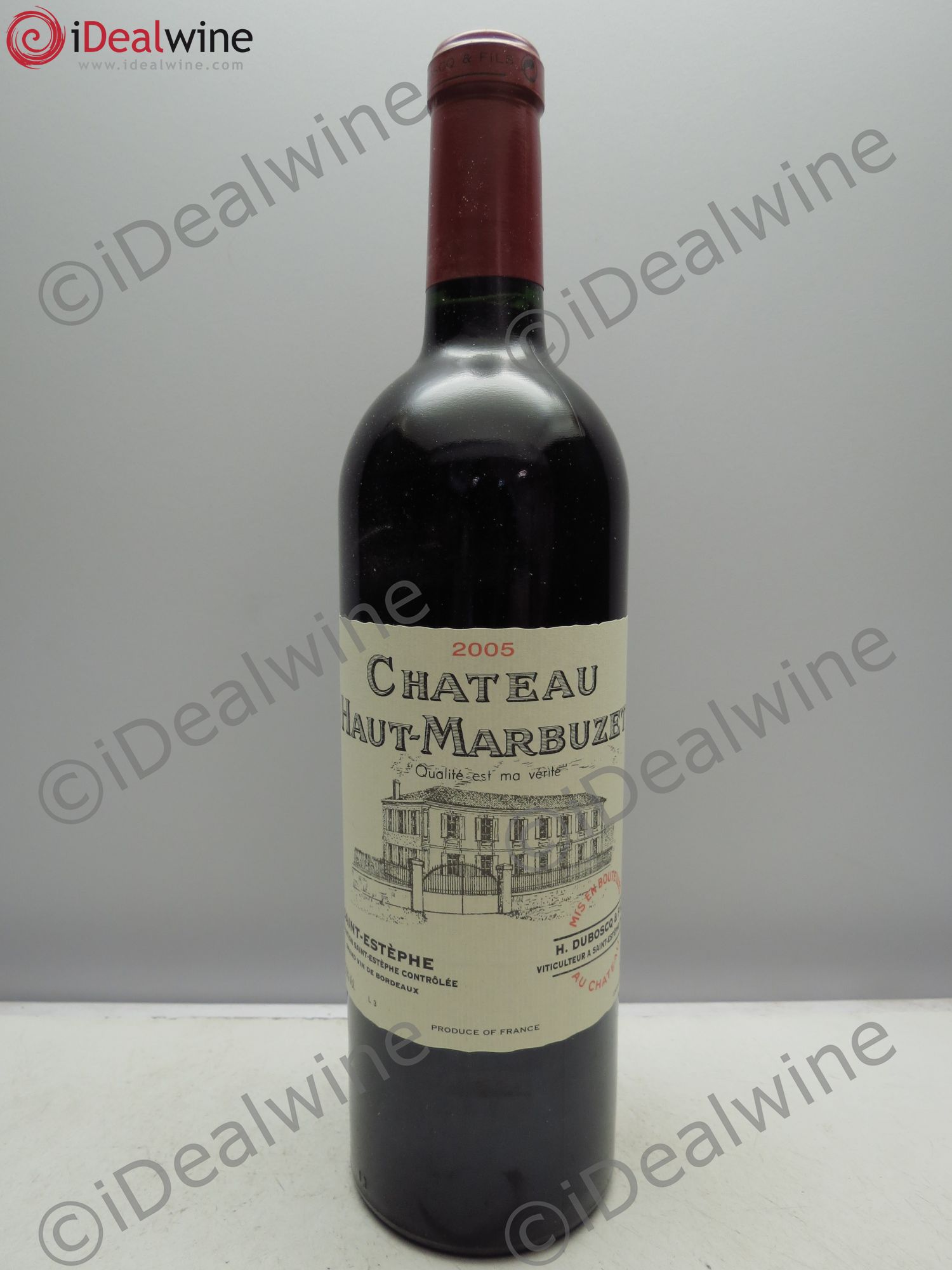 Château Haut Marbuzet 2005 - Lot de 12 bouteilles - 0