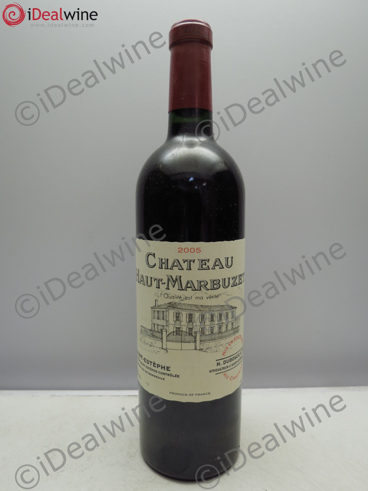 Château Haut Marbuzet 2005 - Lot de 12 bouteilles - 0