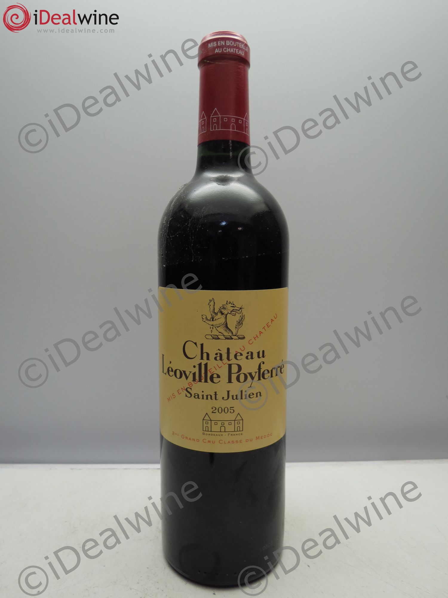 Château Léoville Poyferré 2ème Grand Cru Classé 2005 - Lot de 6 bouteilles - 0