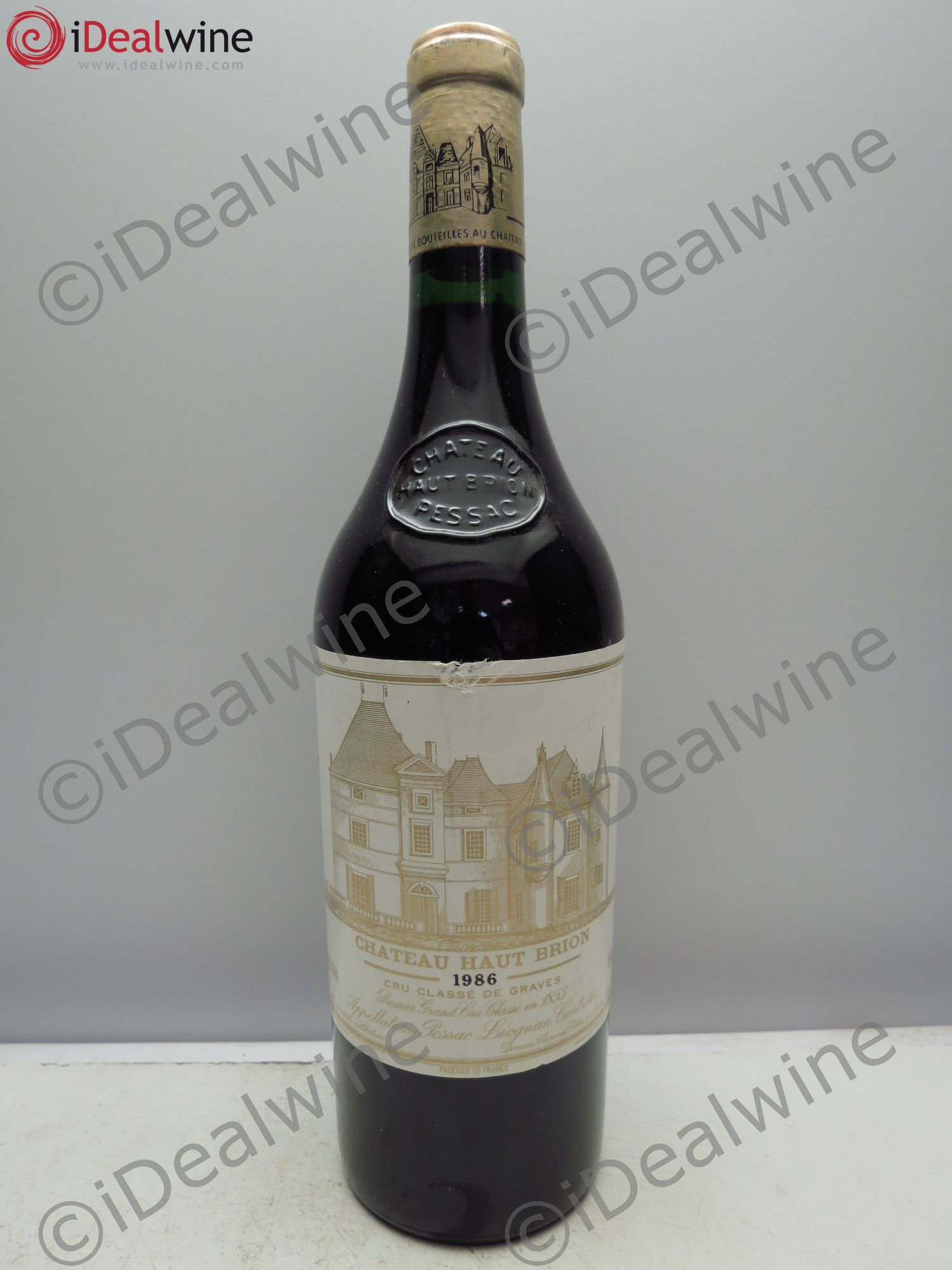 Château Haut Brion 1er Grand Cru Classé 1986 - Lot de 1 bouteille - 0