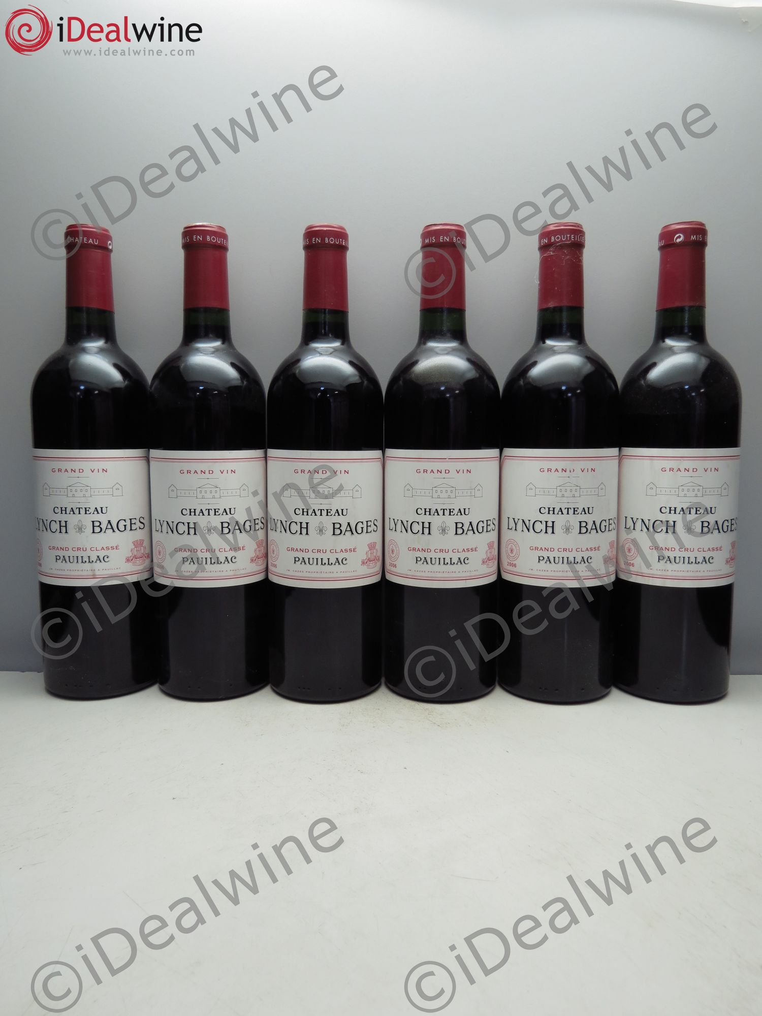 Château Lynch Bages 5ème Grand Cru Classé 2006 - Lot de 6 bouteilles - 0