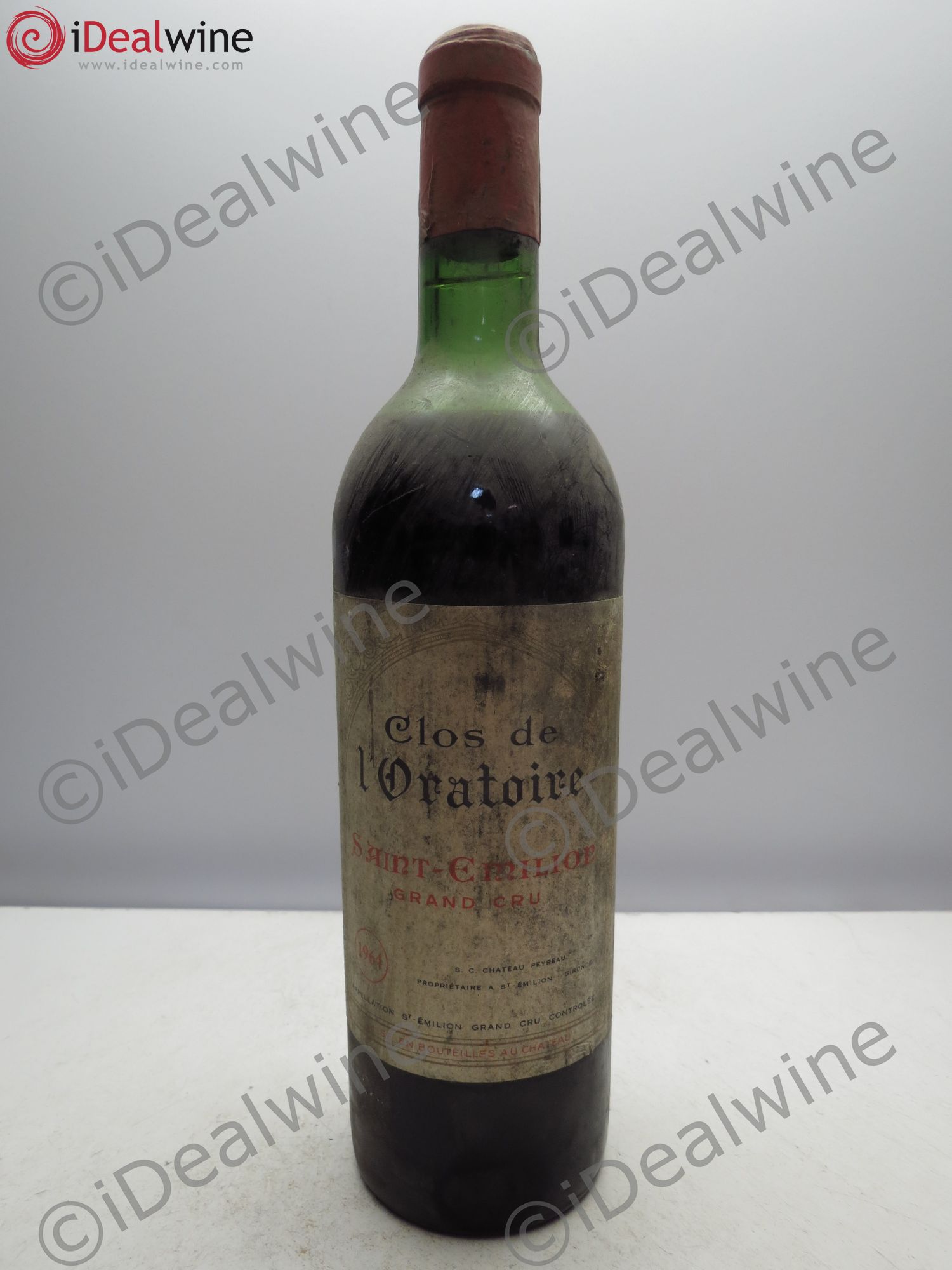 Clos de l'Oratoire Grand Cru Classé 1964 - Lot de 1 bouteille - 0