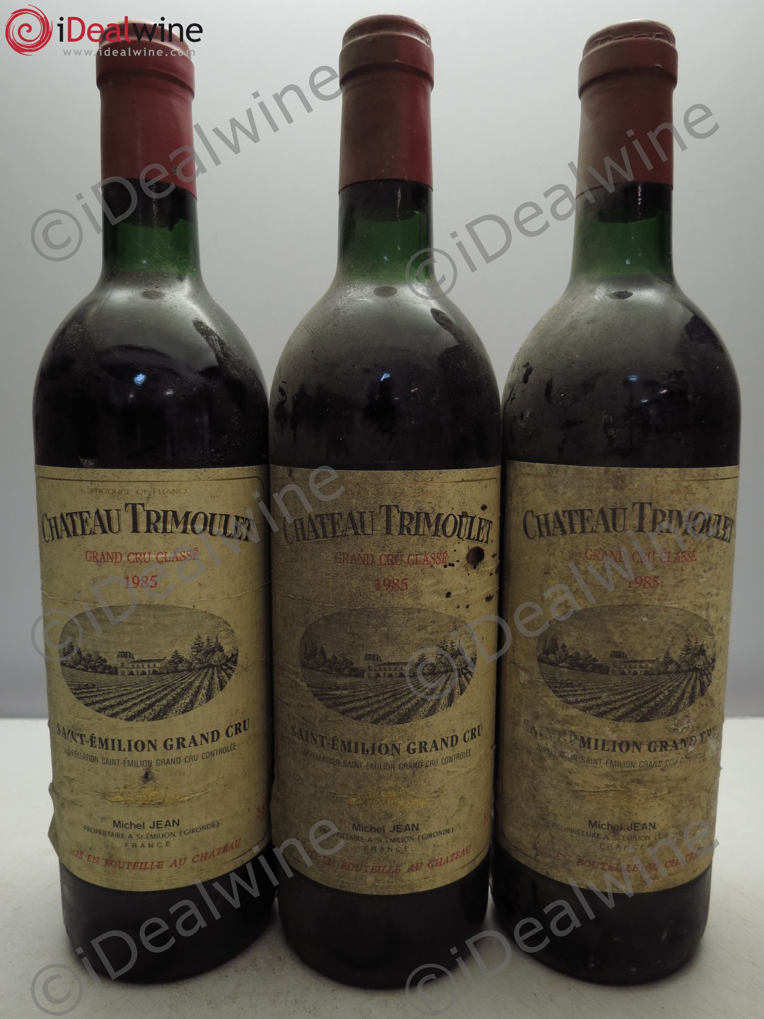 Château Trimoulet (sans prix de réserve / no reserve) 1985 - Posten von 3 Flaschen - 0