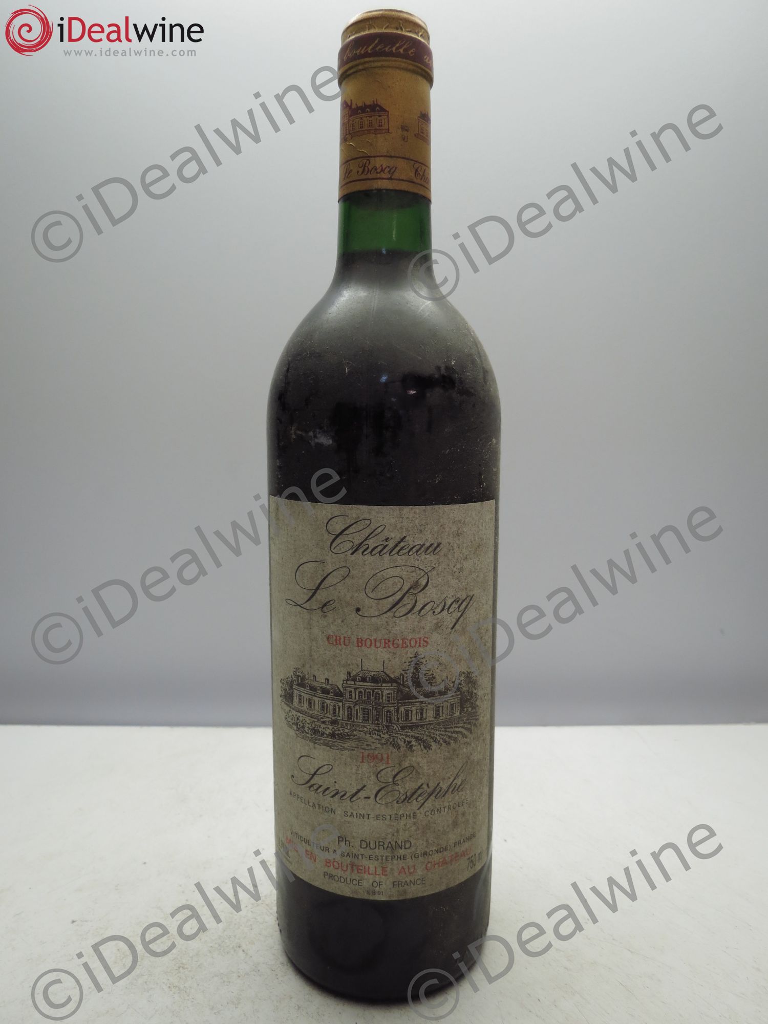 Château le Boscq Cru Bourgeois 1991 - Lot de 1 bouteille - 0