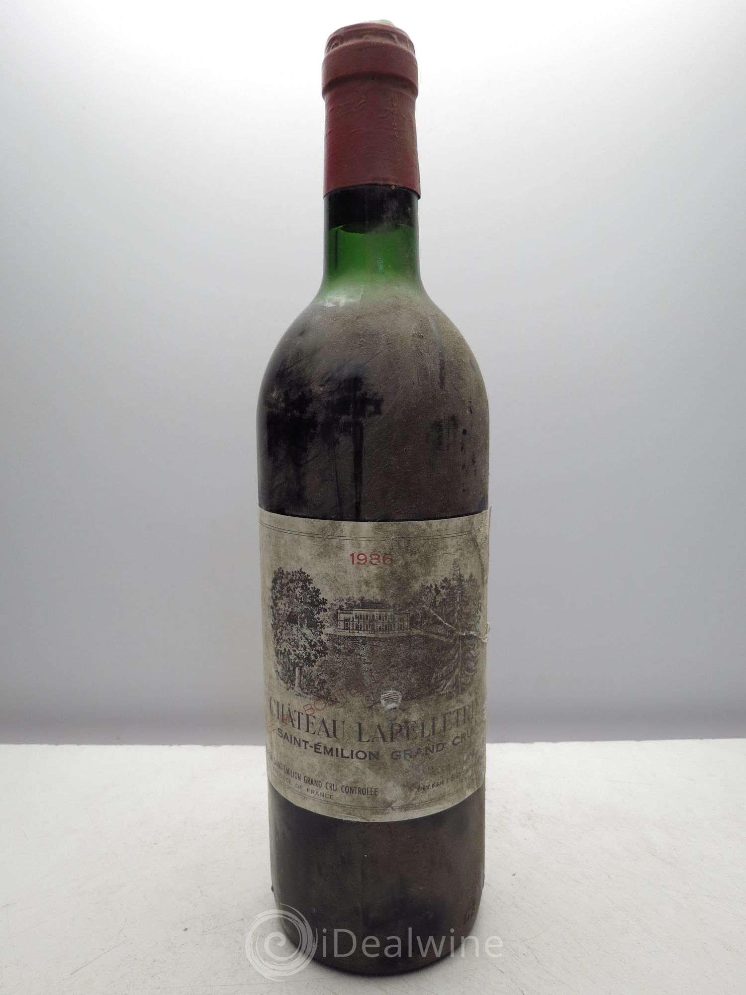 Saint-Émilion Château Lapelletrie (sans prix de réserve / no reserve) 1986 - Posten von 1 Flasche - 0