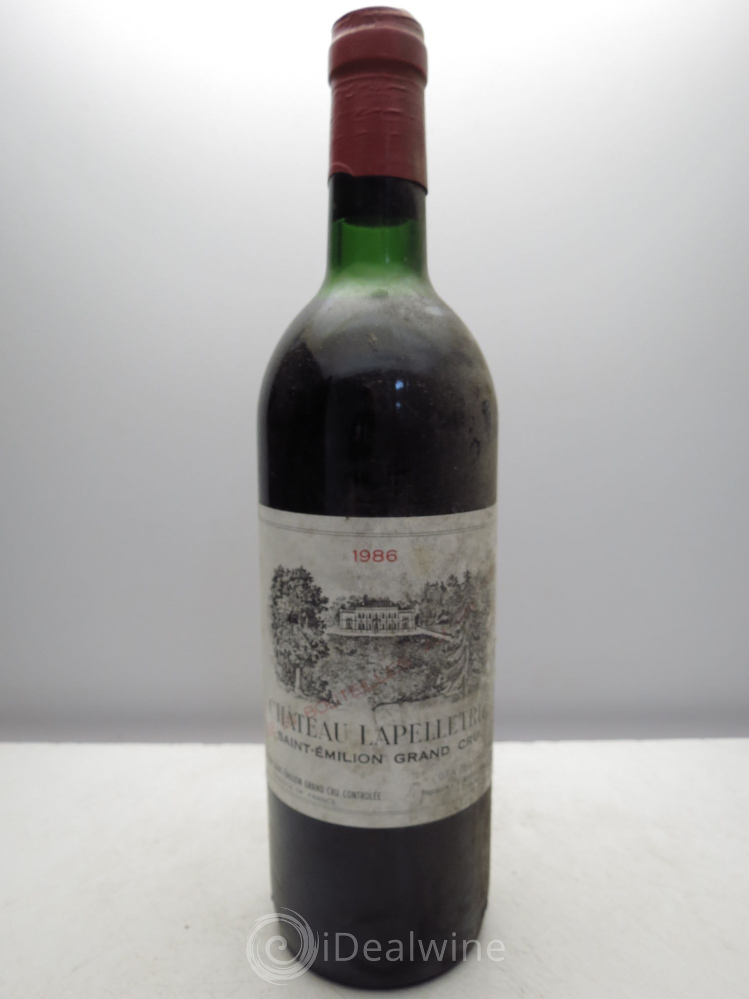 Saint-Émilion Château Lapelletrie (sans prix de réserve / no reserve) 1986 - Posten von 1 Flasche - 0