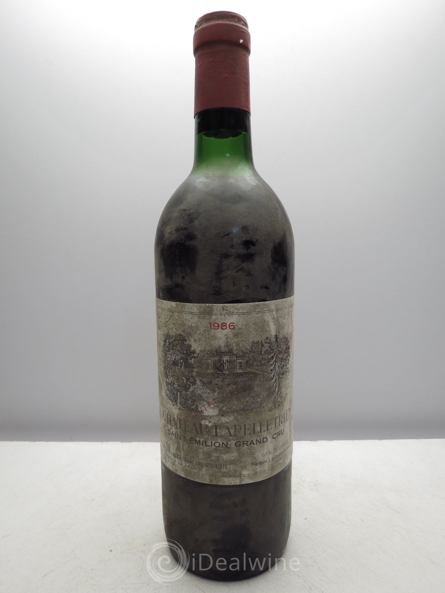 Saint-Émilion Château Lapelletrie (sans prix de réserve / no reserve) 1986 - Posten von 1 Flasche - 0