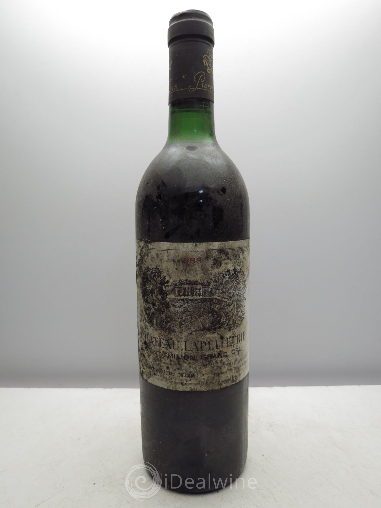 Saint-Émilion Château Lapelletrie (sans prix de réserve / no reserve) 1988 - Posten von 1 Flasche - 0