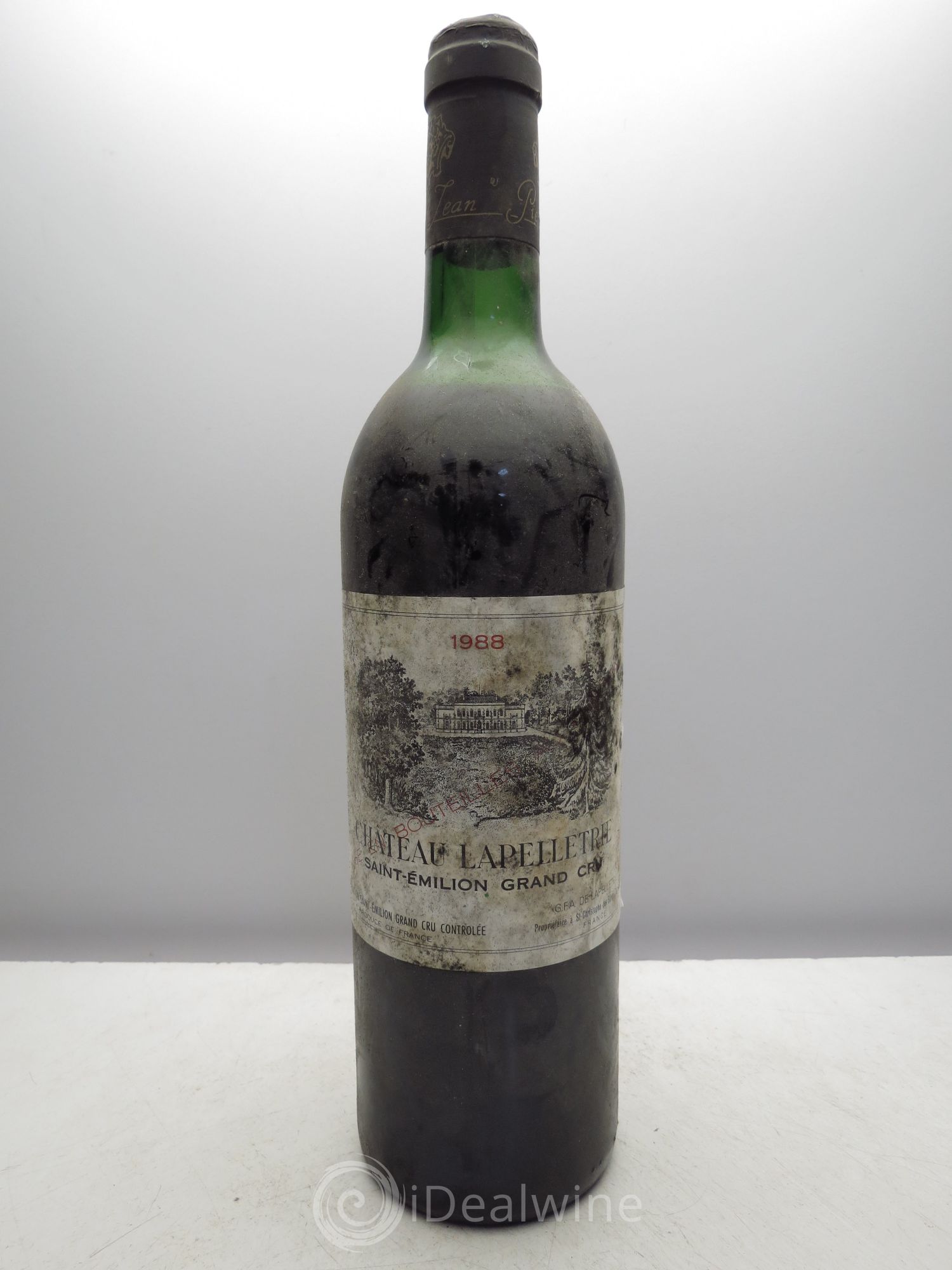 Saint-Émilion Château Lapelletrie (sans prix de réserve / no reserve) 1988 - Posten von 1 Flasche - 0