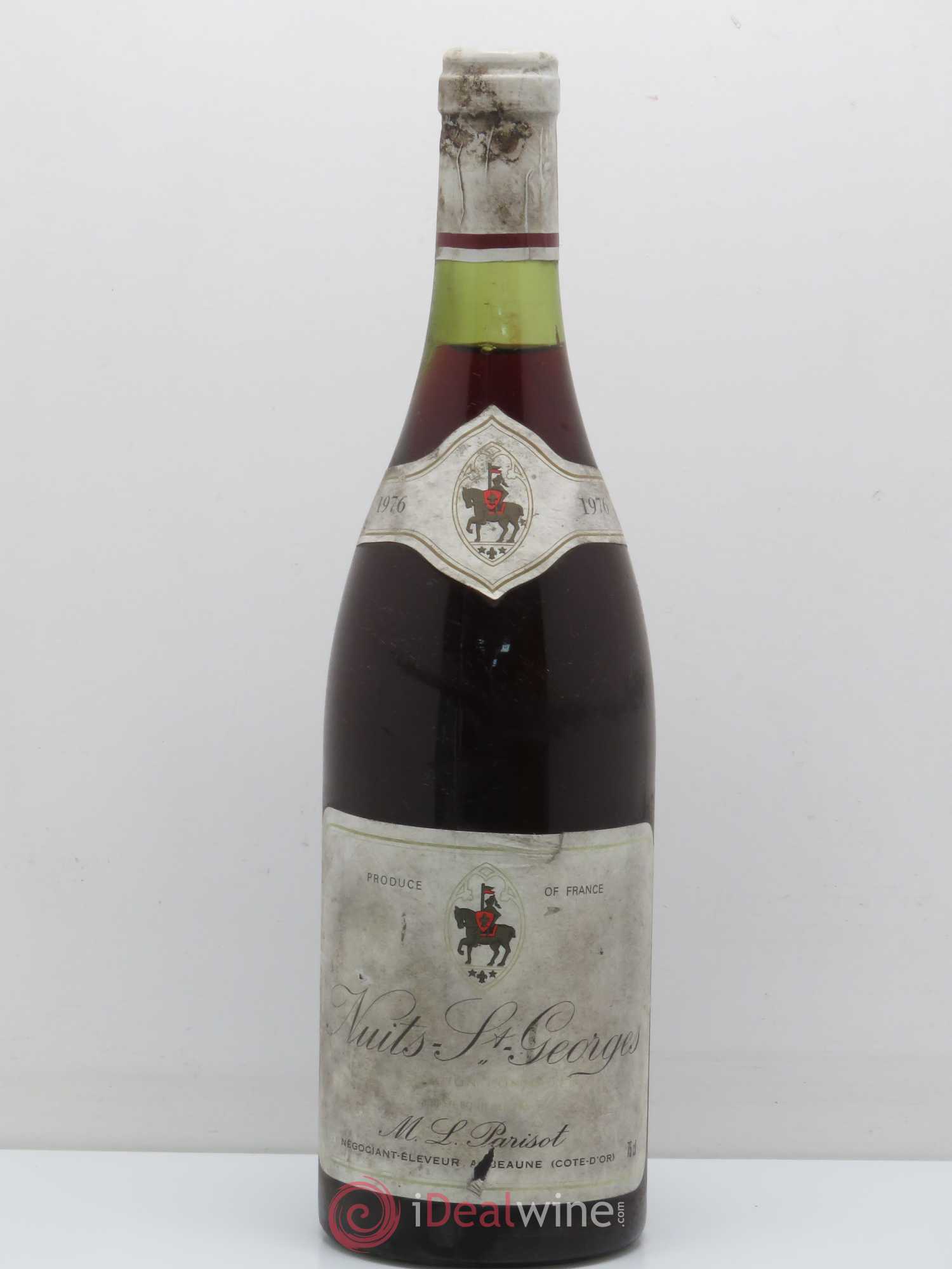 Nuits-Saint-Georges Domaine Parisot 1976 - Posten von 1 Flasche - 0