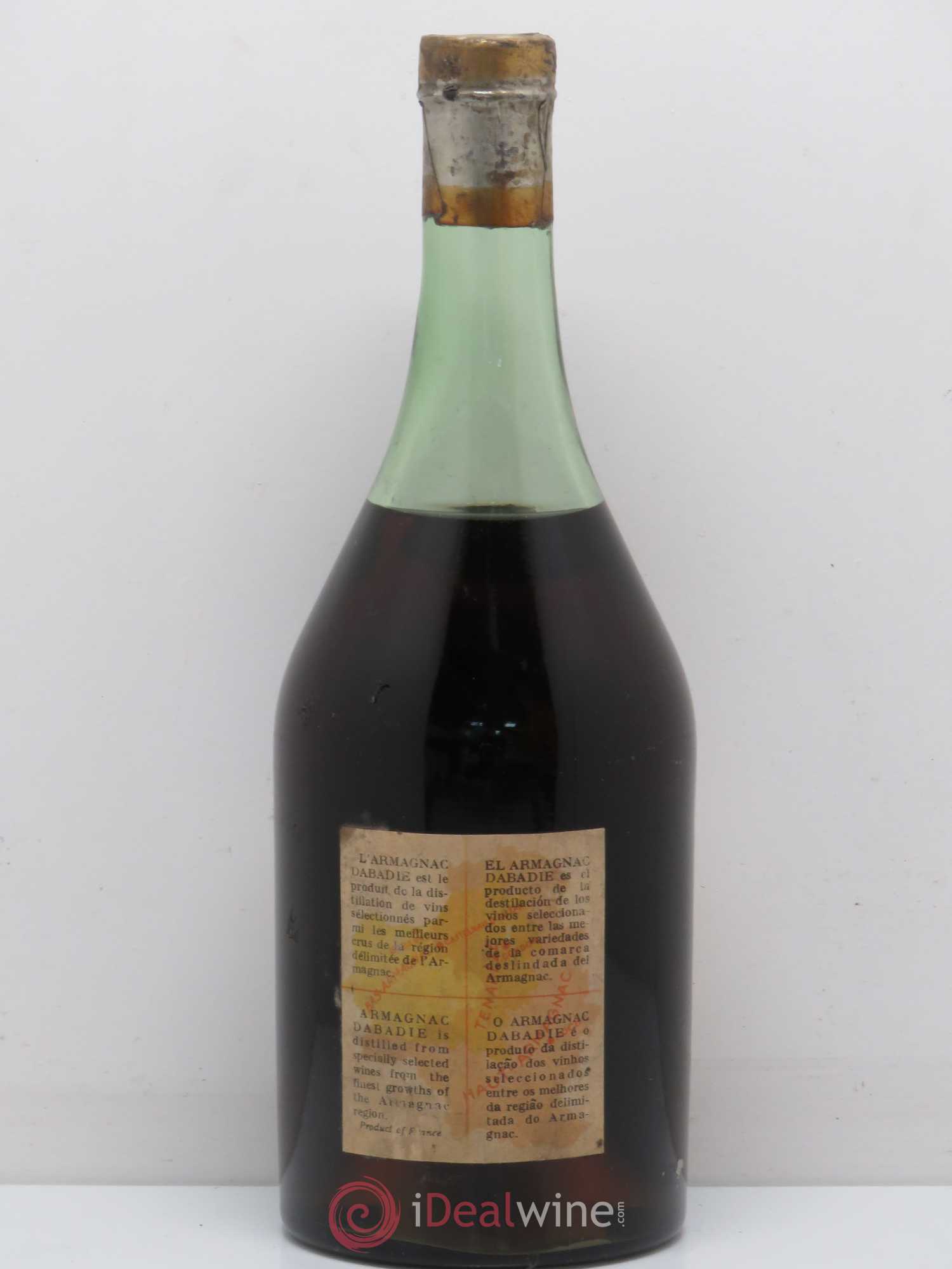 Armagnac Marquis de Lubac Dabadie Gers 1950-1960 - Lotto di 1 bottiglia - 1