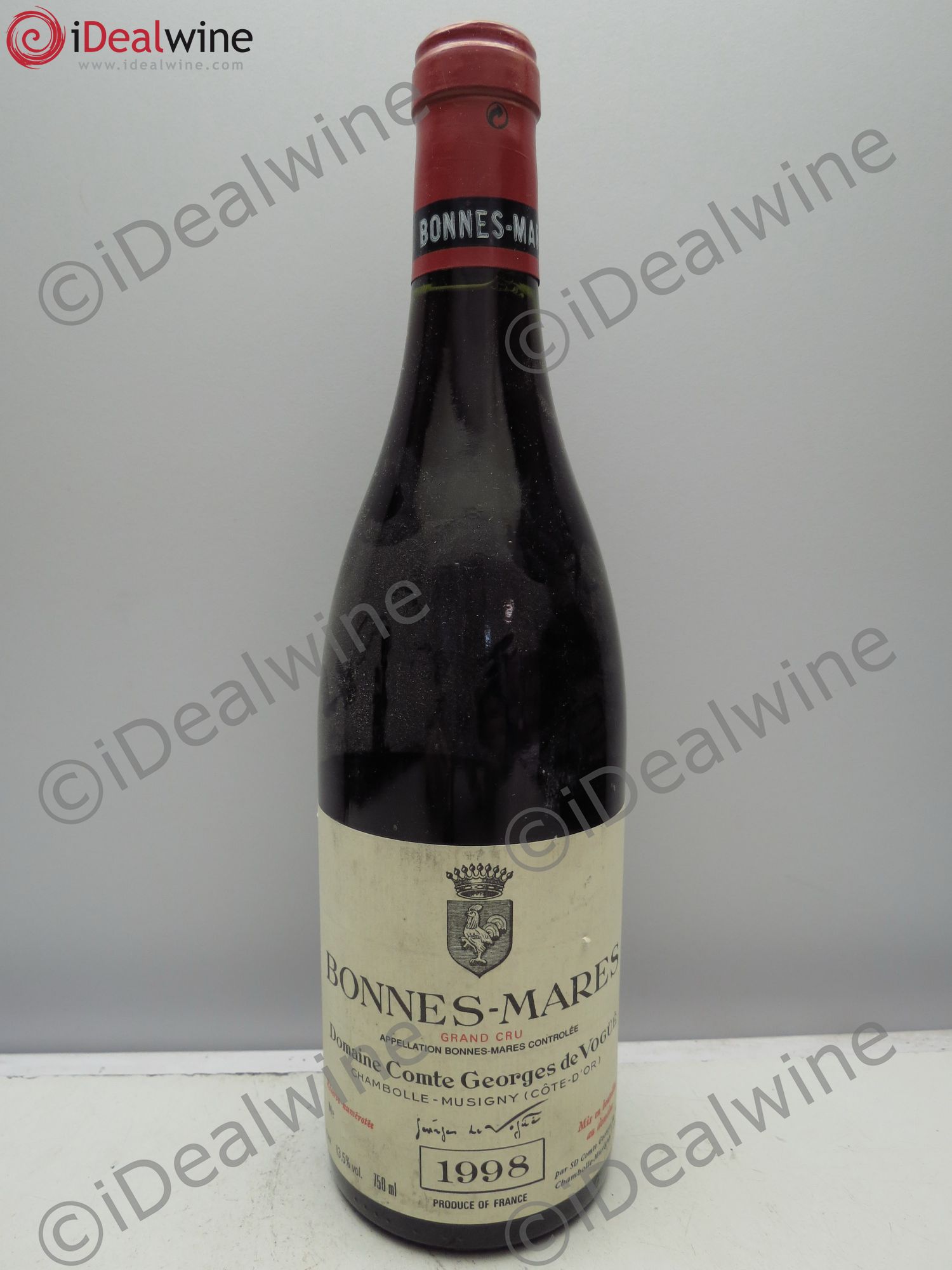 Bonnes-Mares Grand Cru Comte Georges de Vogüé 1998 - Lot de 1 bouteille - 0