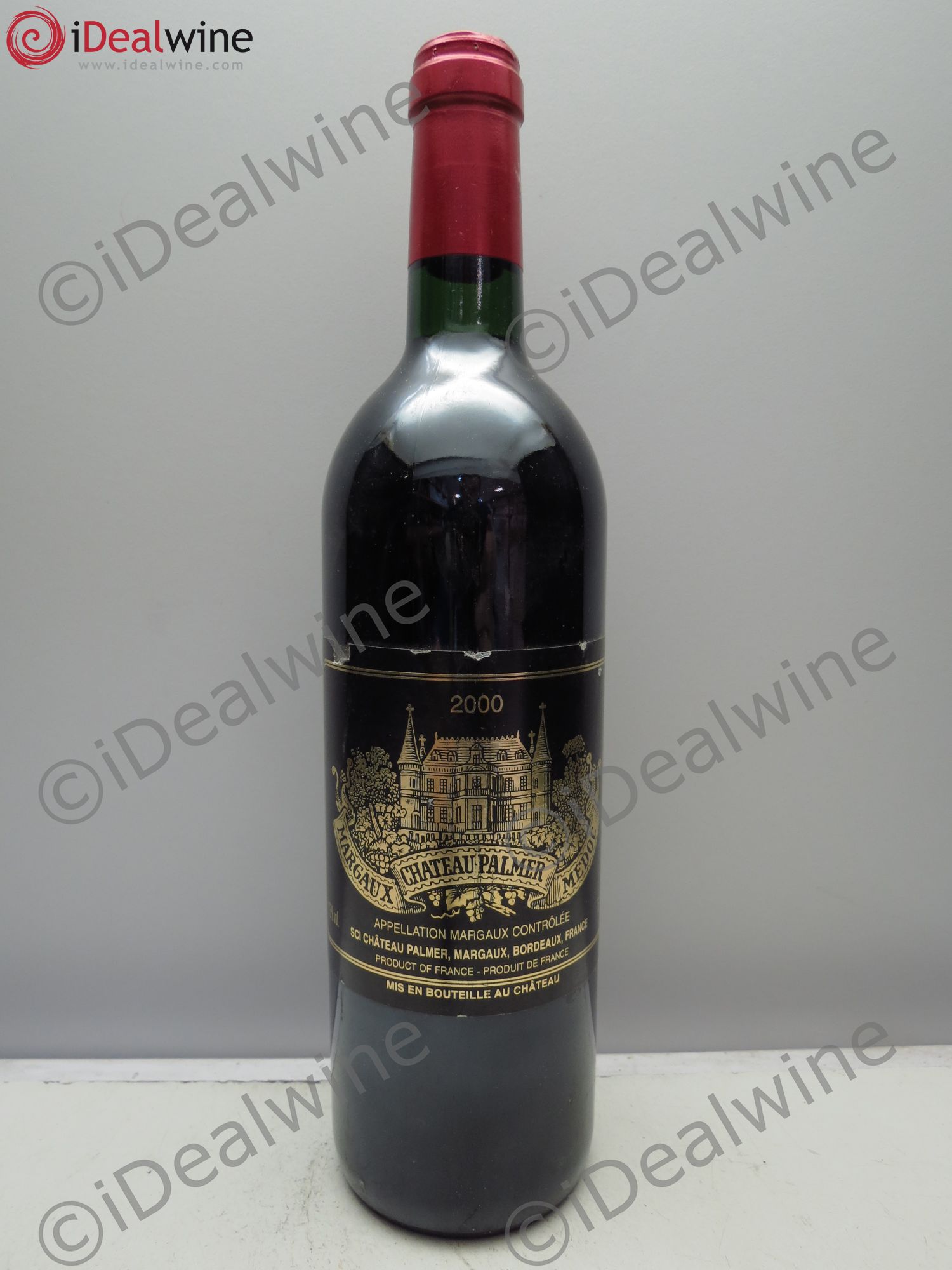Château Palmer 3ème Grand Cru Classé 2000 - Lot de 1 bouteille - 0