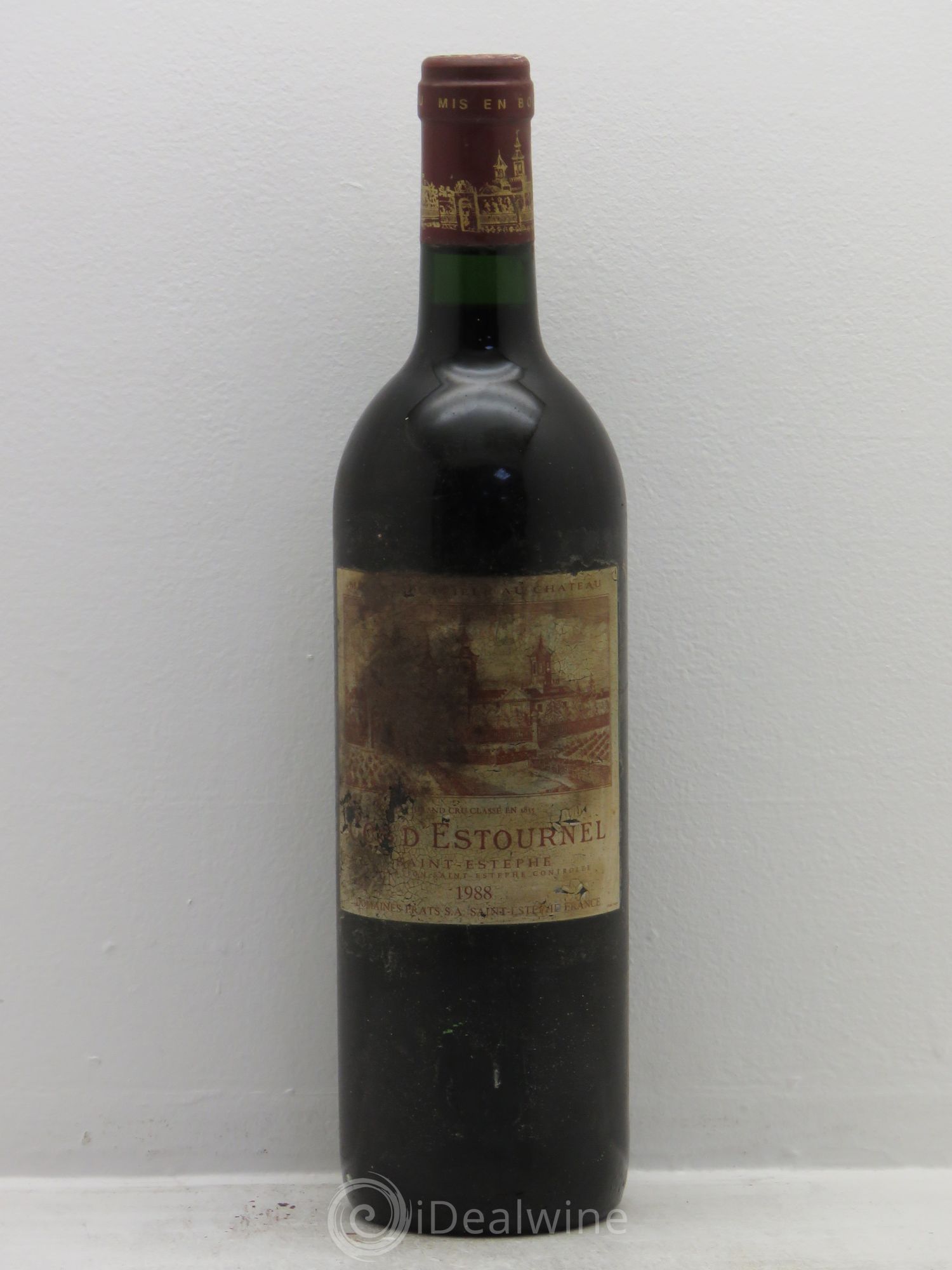 Cos d'Estournel 2ème Grand Cru Classé 1988 - Lot de 1 bouteille - 0