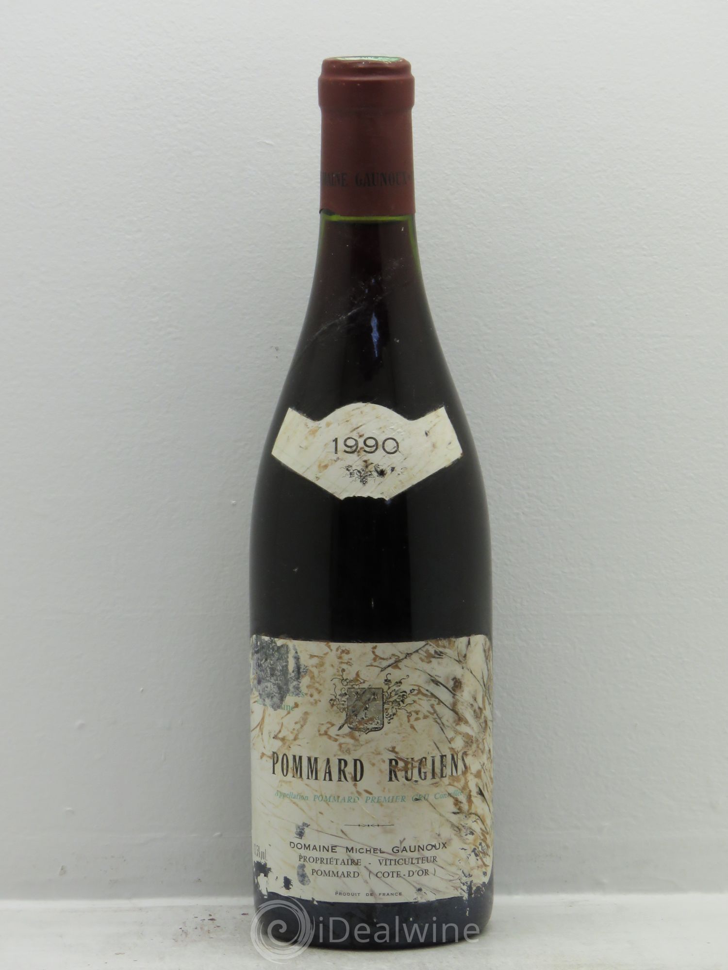 Pommard 1er Cru Rugiens François Gaunoux (Domaine) 1990 - Lot de 1 bouteille - 0