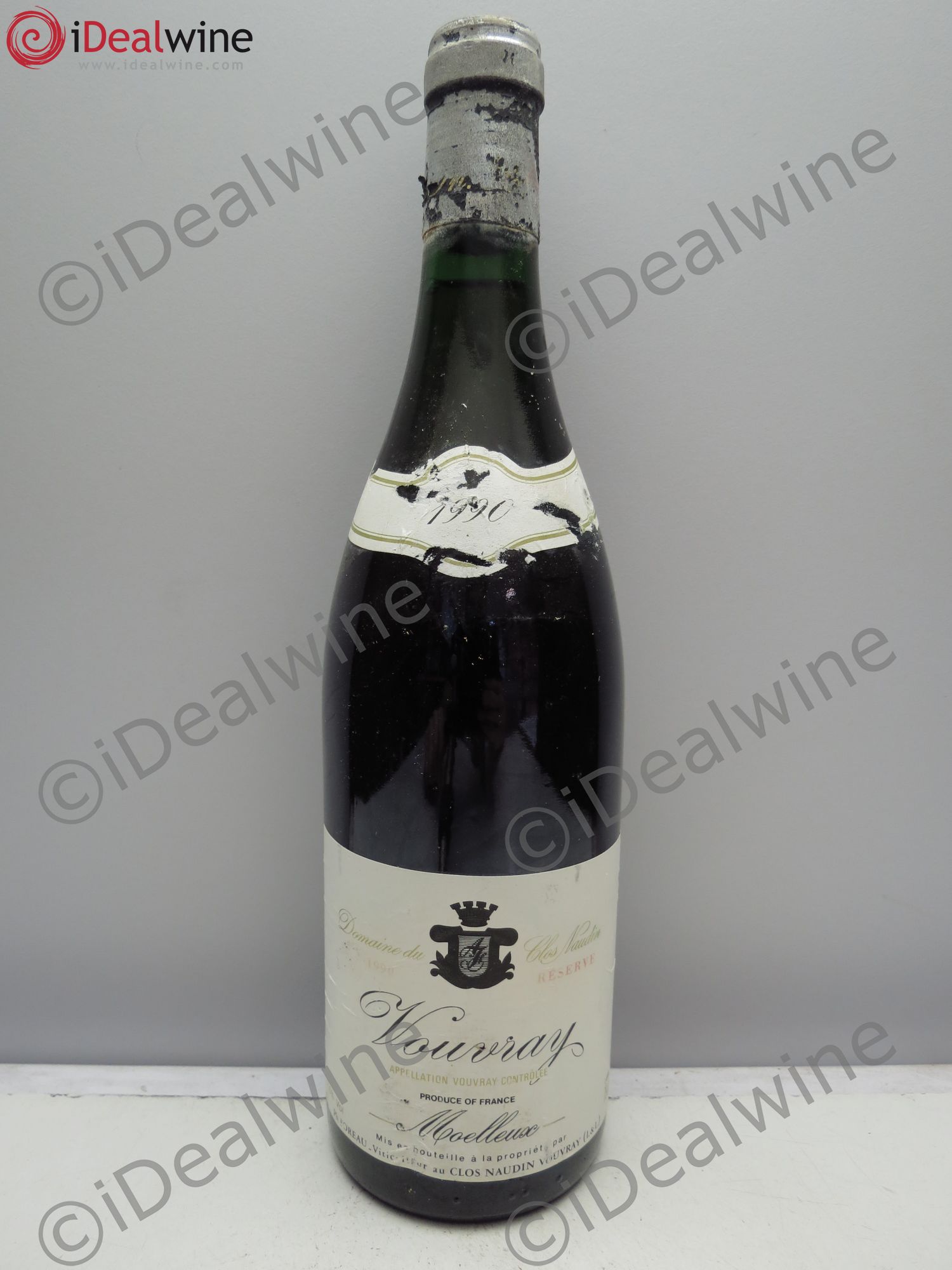 Vouvray Moelleux Réserve Clos Naudin - Philippe Foreau 1990 - Lotto di 1 bottiglia - 0