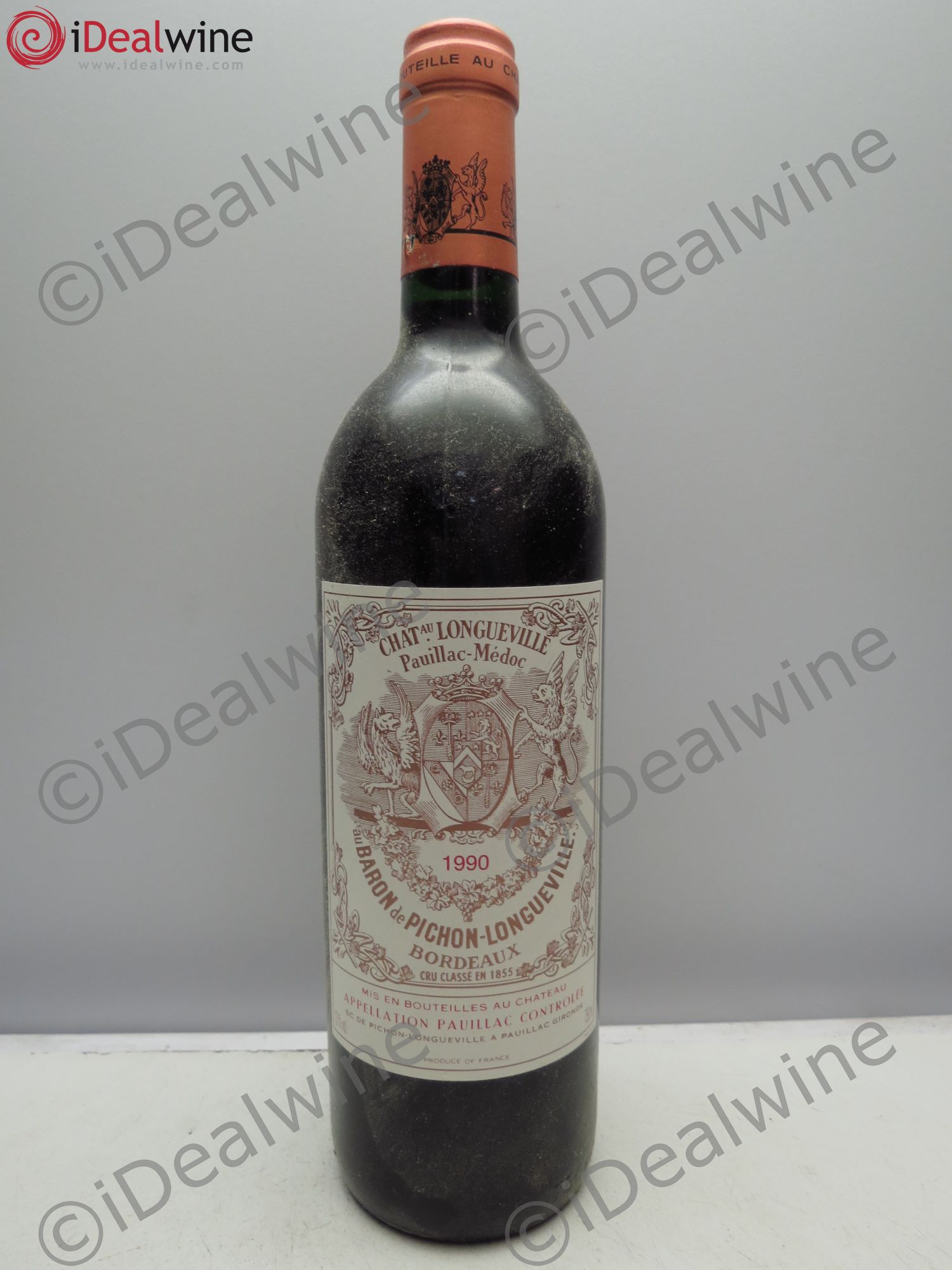 Pichon Longueville Baron 2ème Grand Cru Classé 1990 - Lot de 6 bouteilles - 0