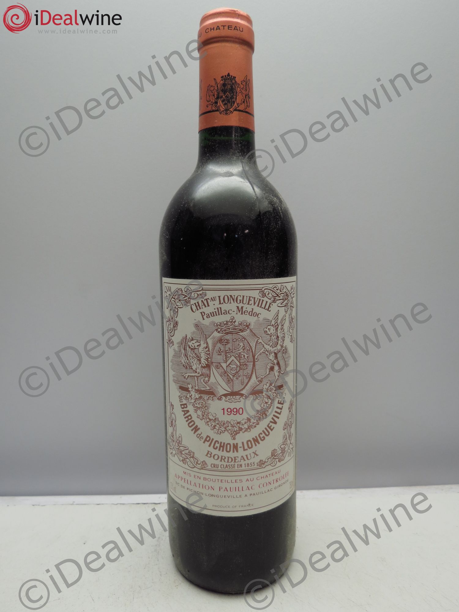 Pichon Longueville Baron 2ème Grand Cru Classé 1990 - Lot de 1 bouteille - 0