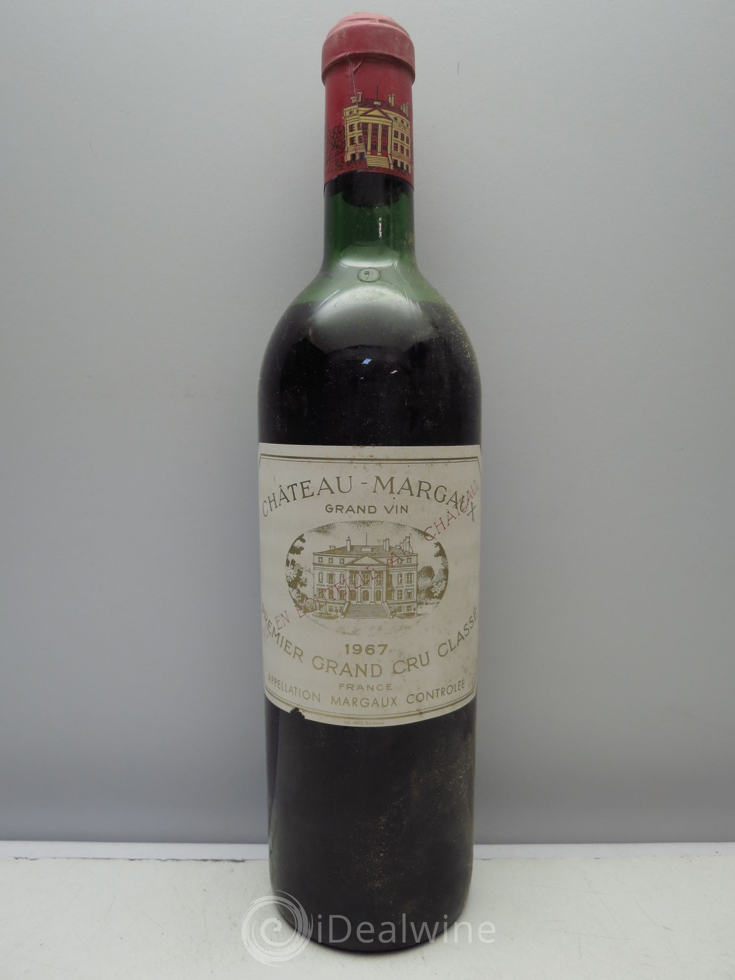 Château Margaux 1er Grand Cru Classé 1967 - Lot de 1 bouteille - 0