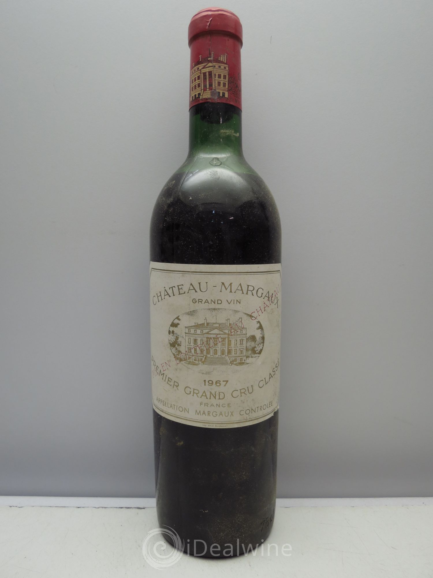 Château Margaux 1er Grand Cru Classé 1967 - Lot de 1 bouteille - 0