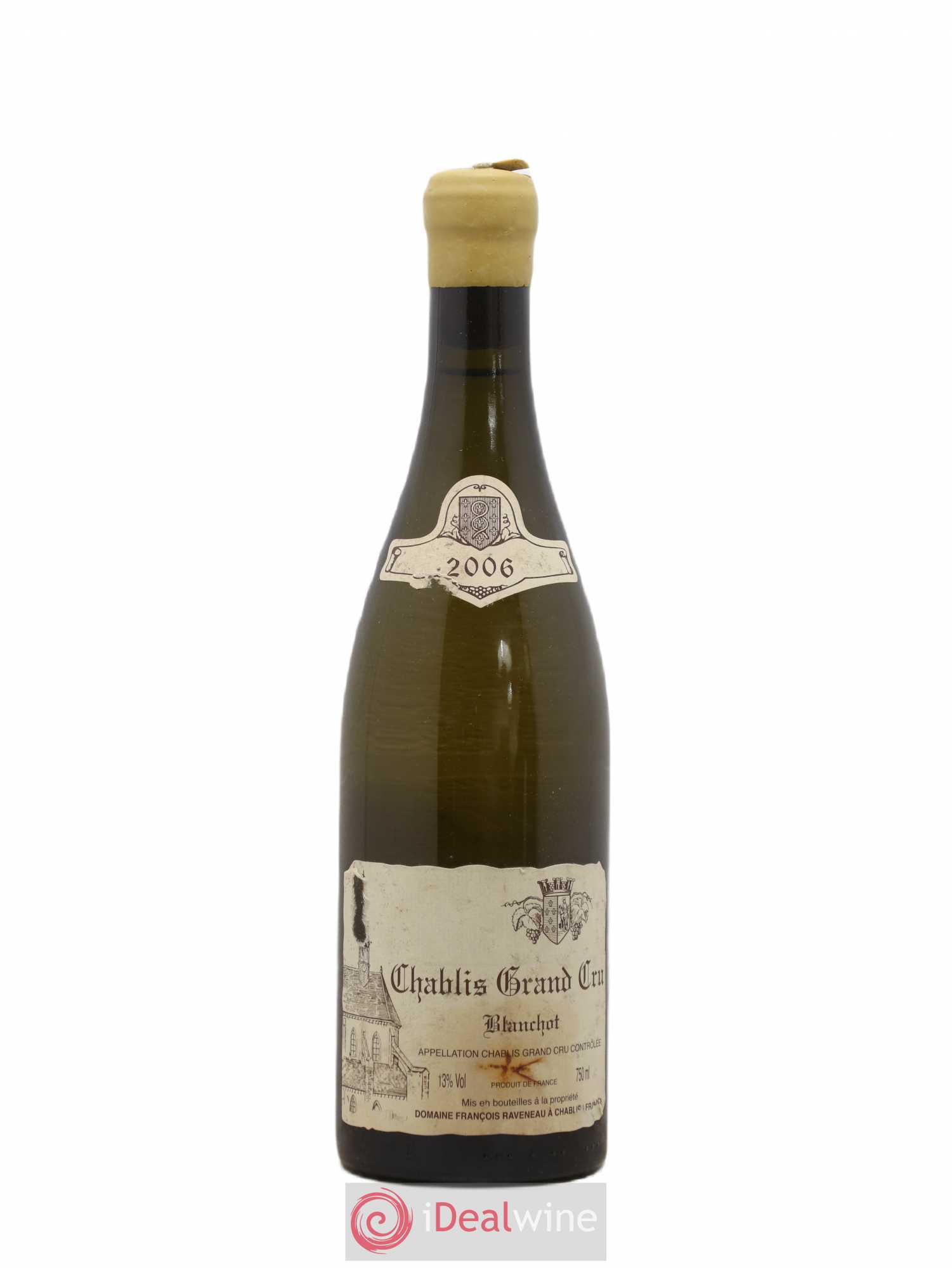 Chablis Grand Cru Blanchot Raveneau (Domaine) 2006 - Lot de 1 bouteille - 0