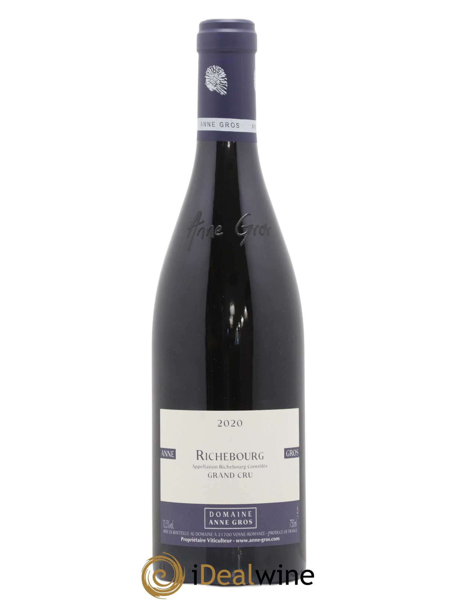 Richebourg Grand Cru Anne Gros 2020 - Lot de 1 bouteille - 0