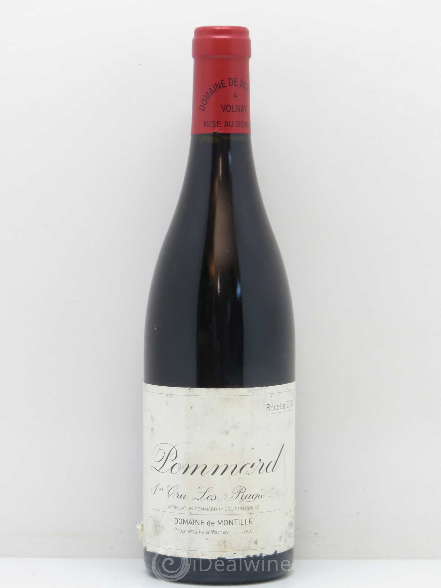 Pommard 1er Cru Les Rugiens-bas De Montille (Domaine) 2007 - Lot de 1 bouteille - 0
