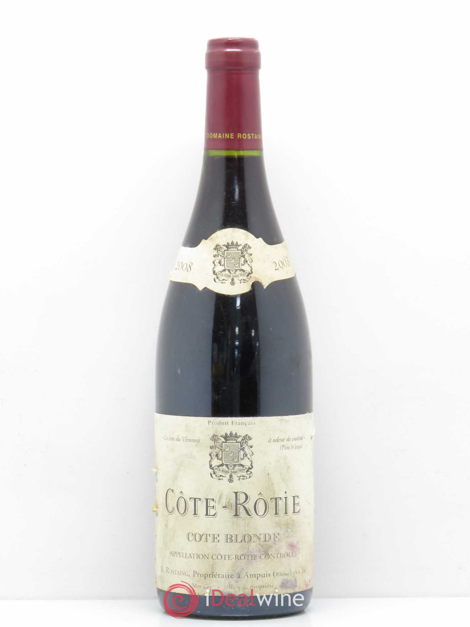 Côte-Rôtie Côte Blonde René Rostaing 2008 - Posten von 1 Flasche - 0