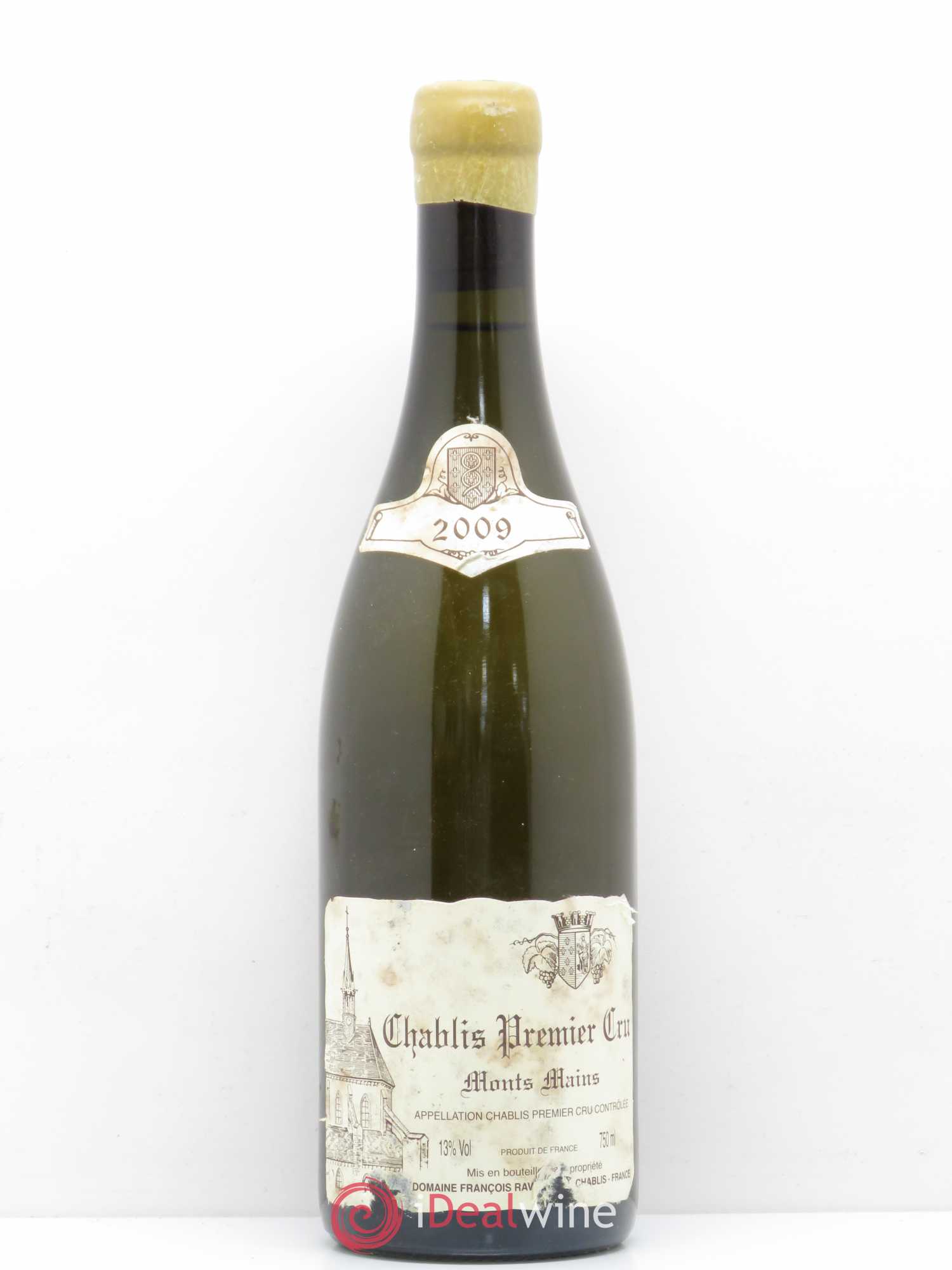 Chablis 1er Cru Monts Mains Raveneau (Domaine) 2009 - Lot de 1 bouteille - 0