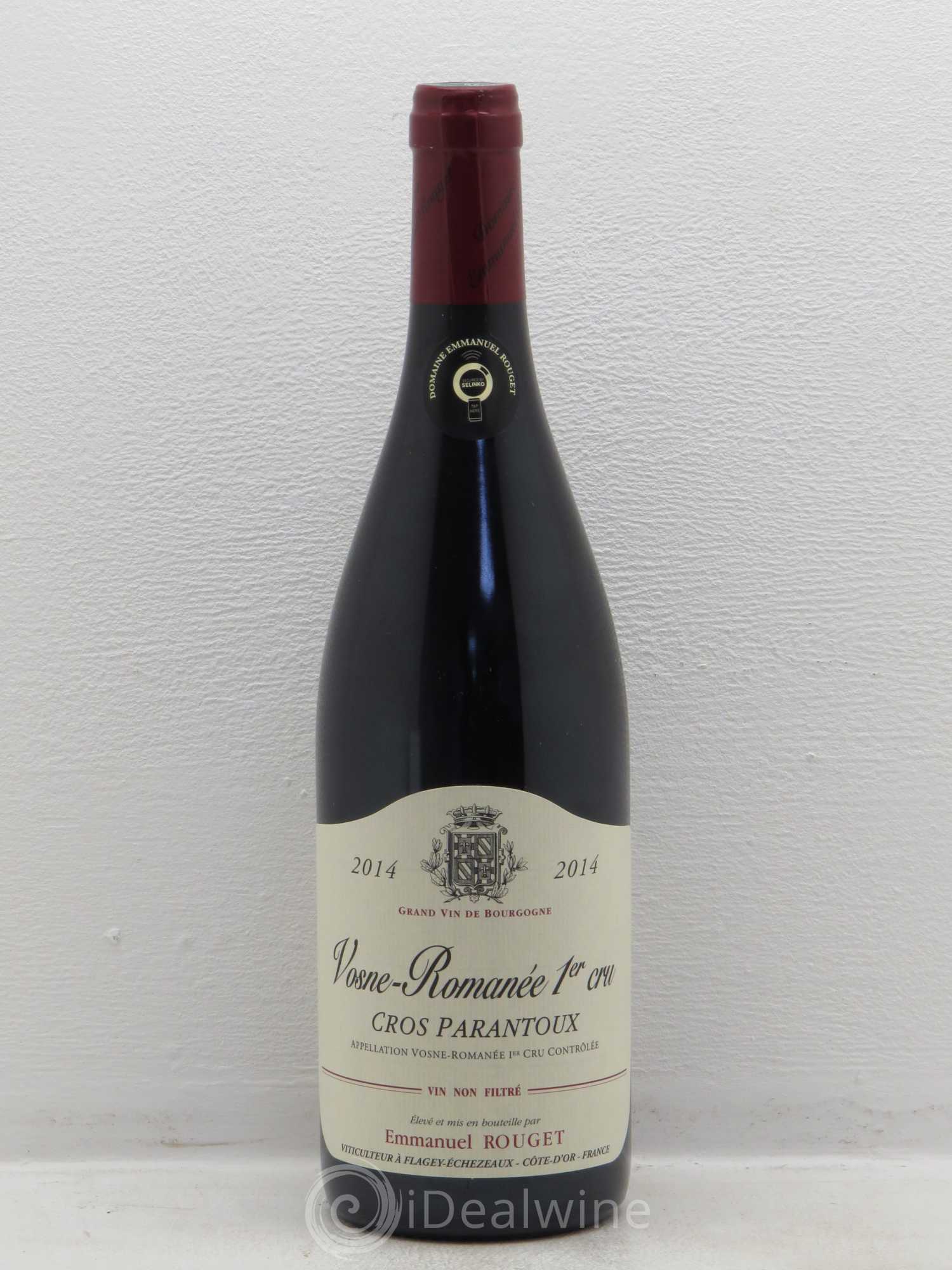 Vosne-Romanée 1er Cru Cros Parantoux Emmanuel Rouget 2014 - Lot de 1 bouteille - 0