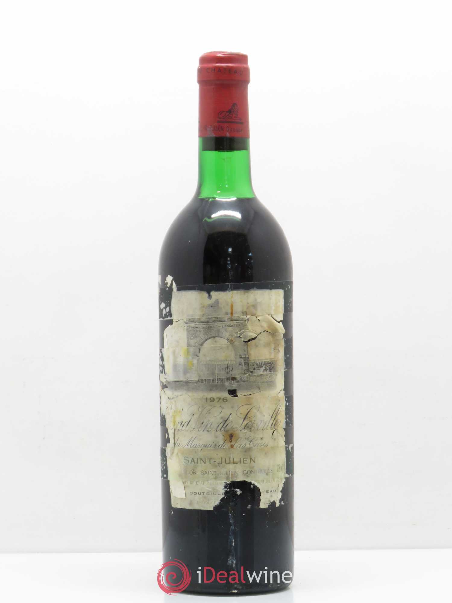 Château Léoville Las Cases 2ème Grand Cru Classé 1976 - Lot de 1 bouteille - 0