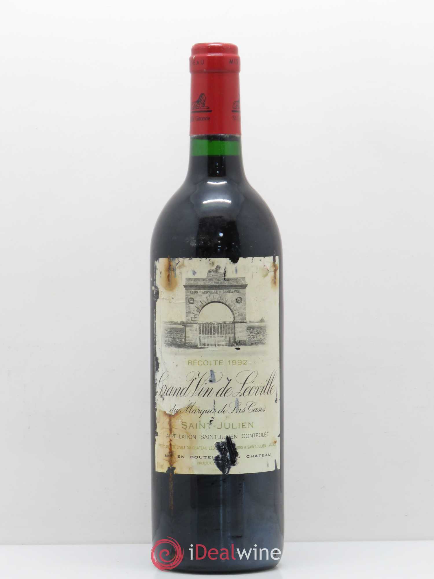 Château Léoville Las Cases 2ème Grand Cru Classé 1992 - Lot de 1 bouteille - 0