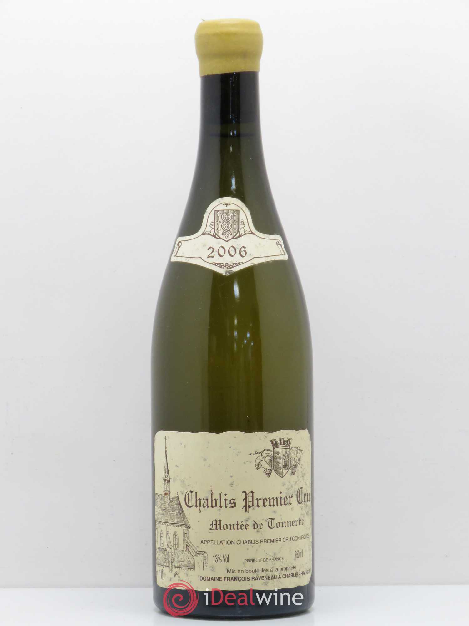 Chablis 1er Cru Montée de Tonnerre Raveneau (Domaine) 2006 - Posten von 1 Flasche - 0