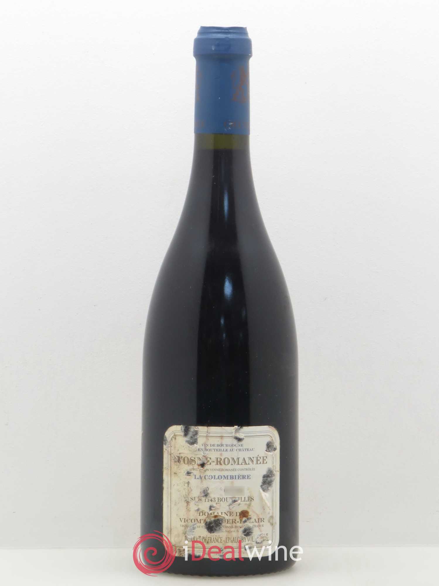 Vosne-Romanée La Colombière Comte Liger-Belair (Domaine du) 2002 - Lot de 1 bouteille - 1