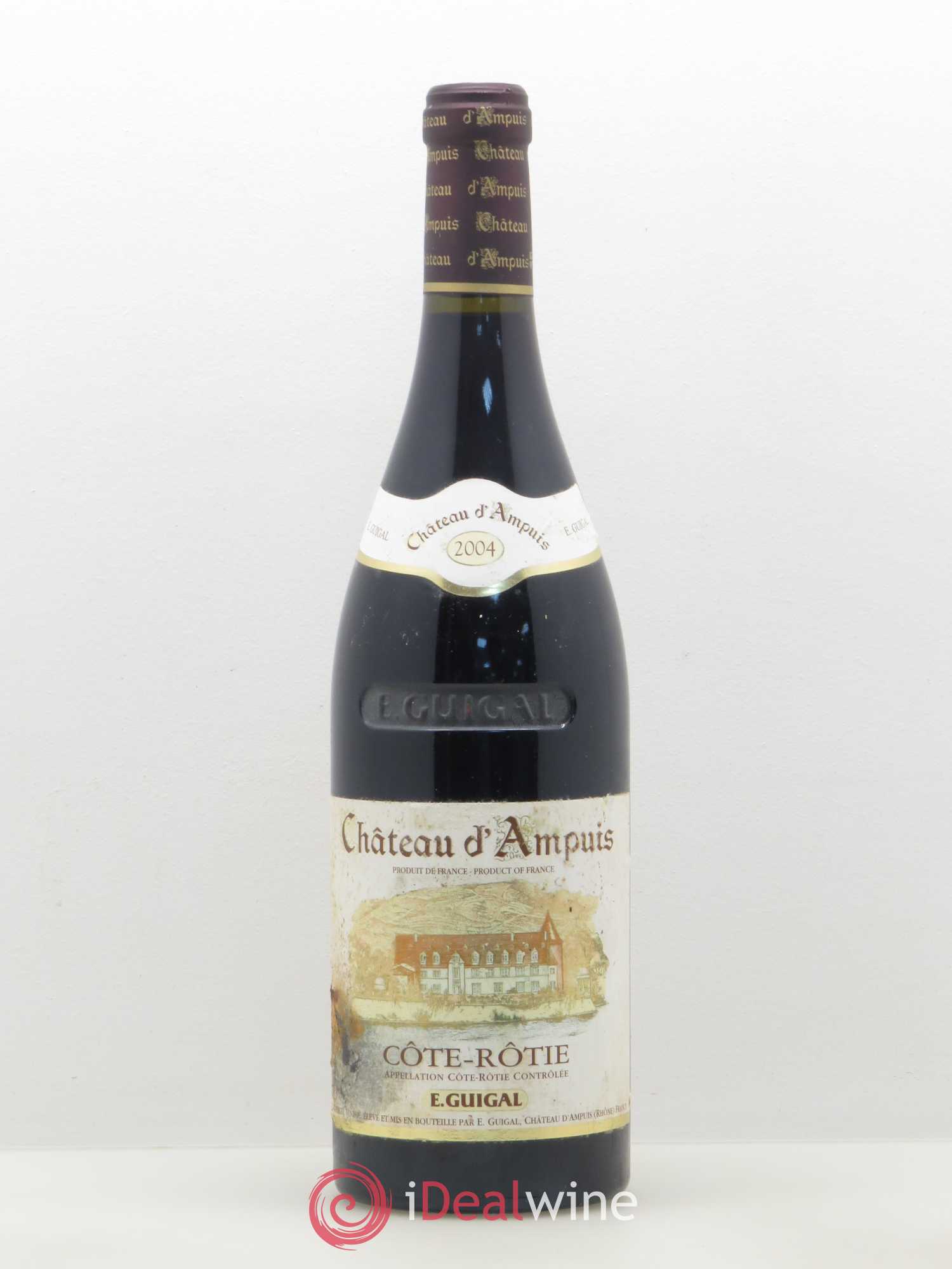 Côte-Rôtie Château d'Ampuis Guigal 2004 - Lot de 1 bouteille - 0