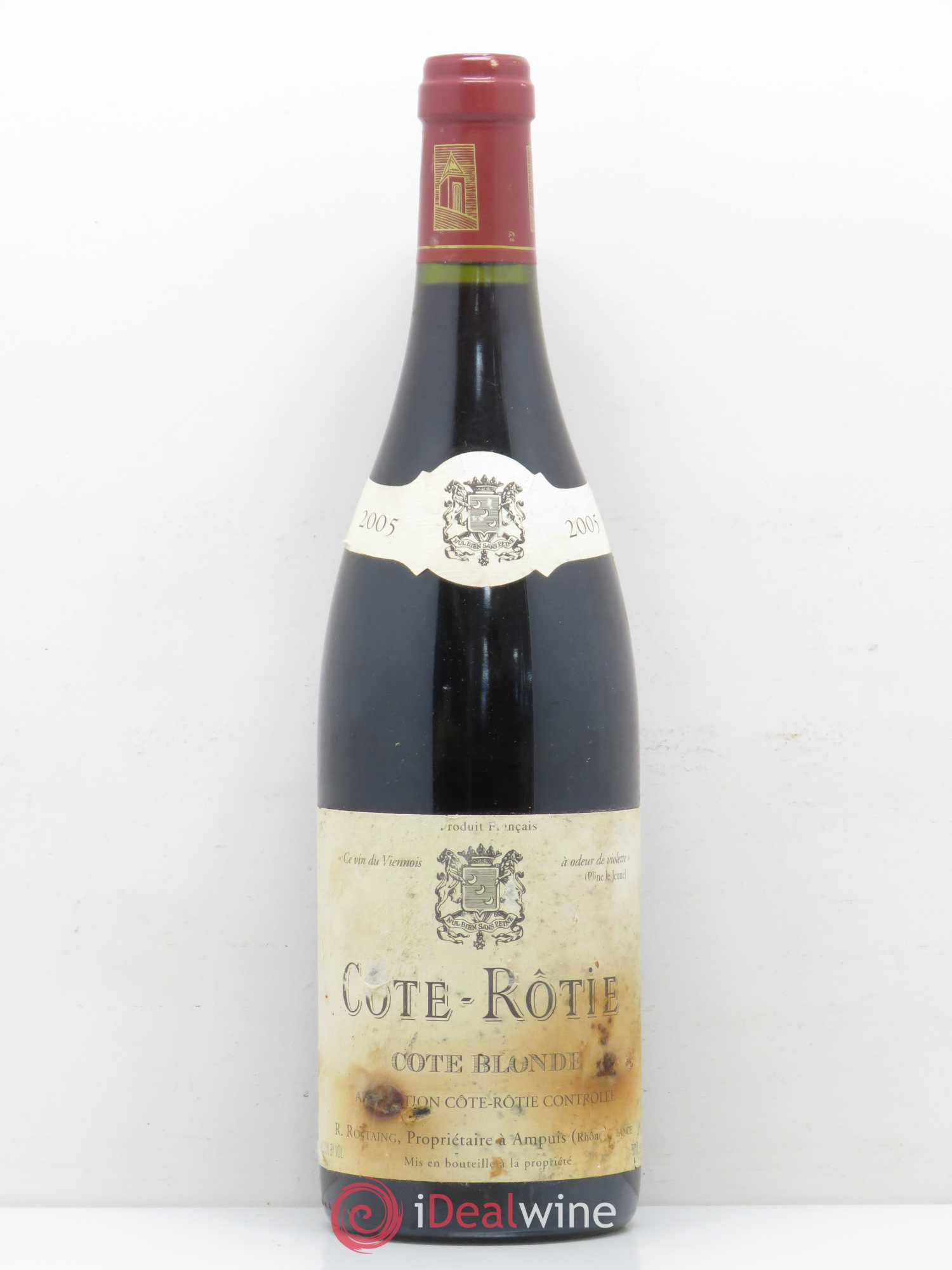 Côte-Rôtie Côte Blonde René Rostaing 2005 - Lotto di 1 bottiglia - 0