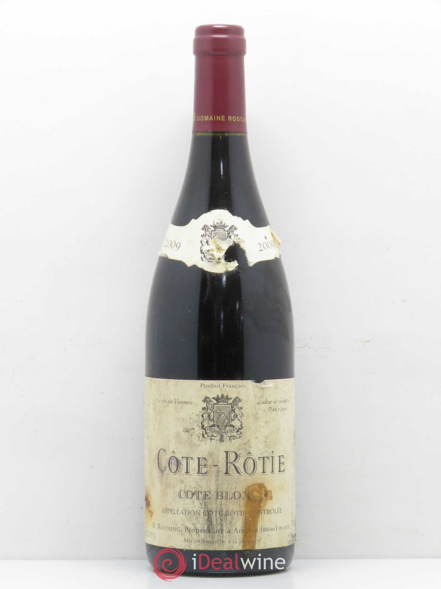 Côte-Rôtie Côte Blonde René Rostaing 2009 - Posten von 1 Flasche - 0