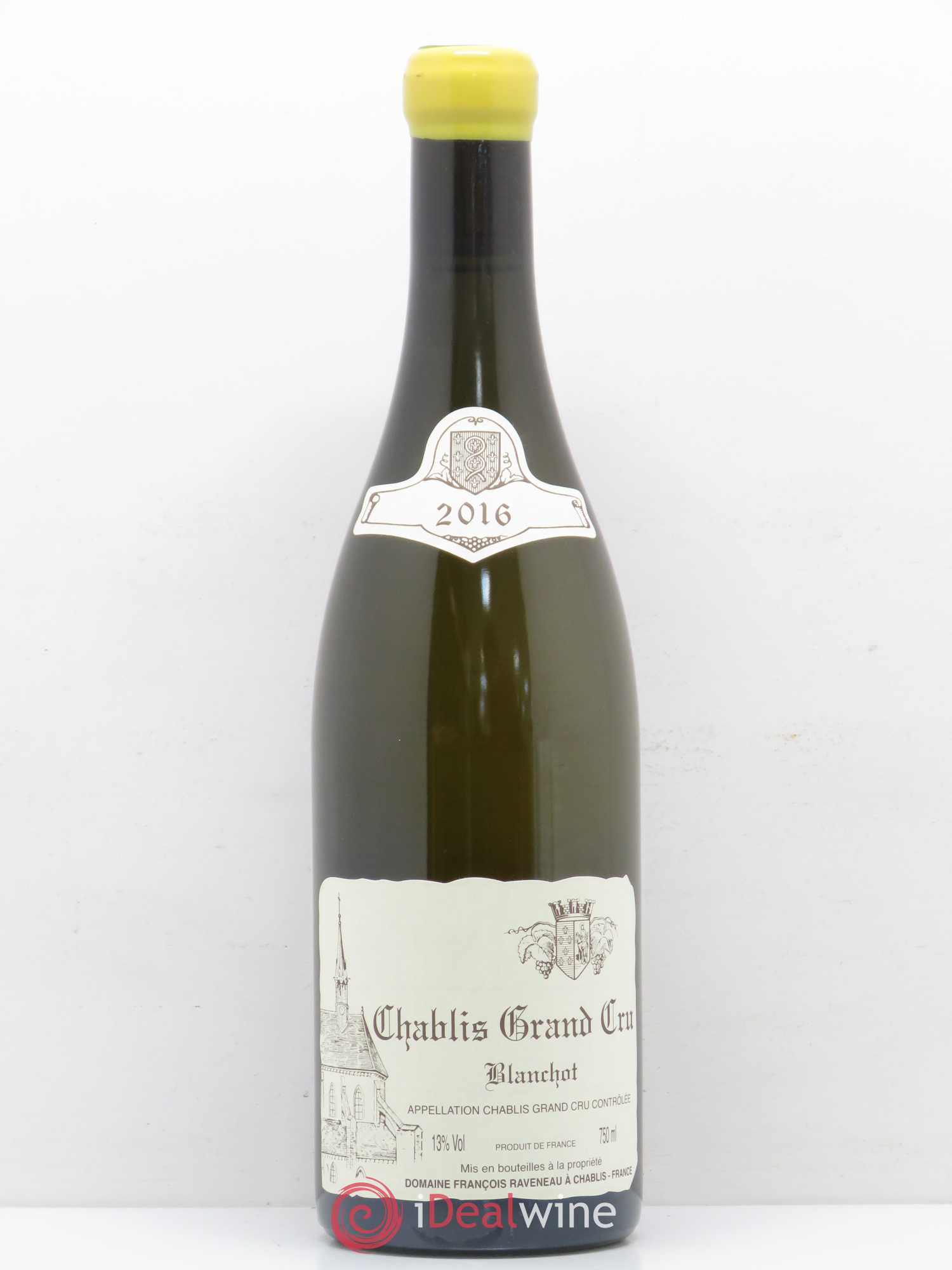 Chablis Grand Cru Blanchot Raveneau (Domaine) 2016 - Lot de 1 bouteille - 0