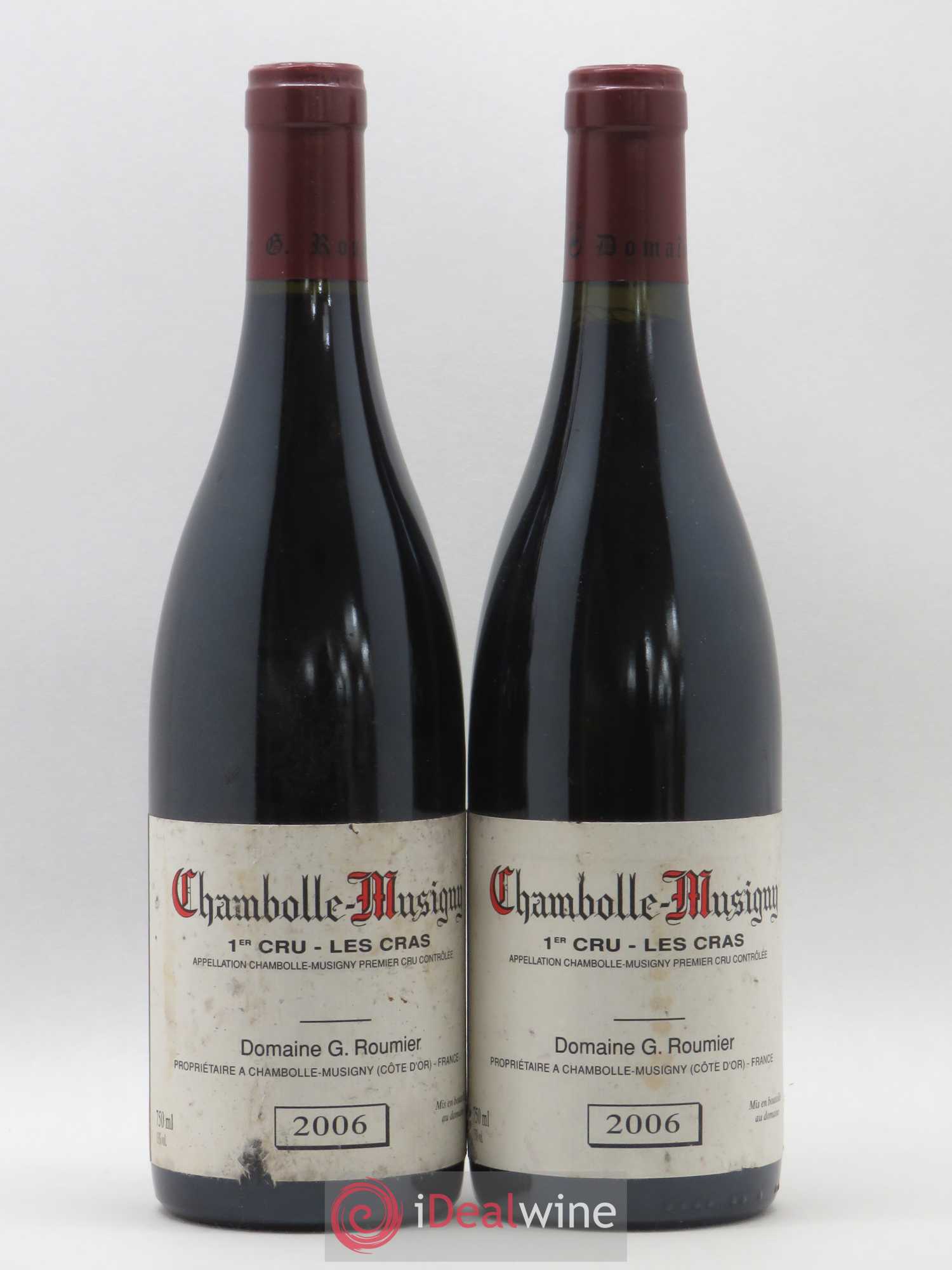 Chambolle-Musigny 1er Cru Les Cras Georges Roumier (Domaine) 2006 - Lot de 2 bouteilles - 0