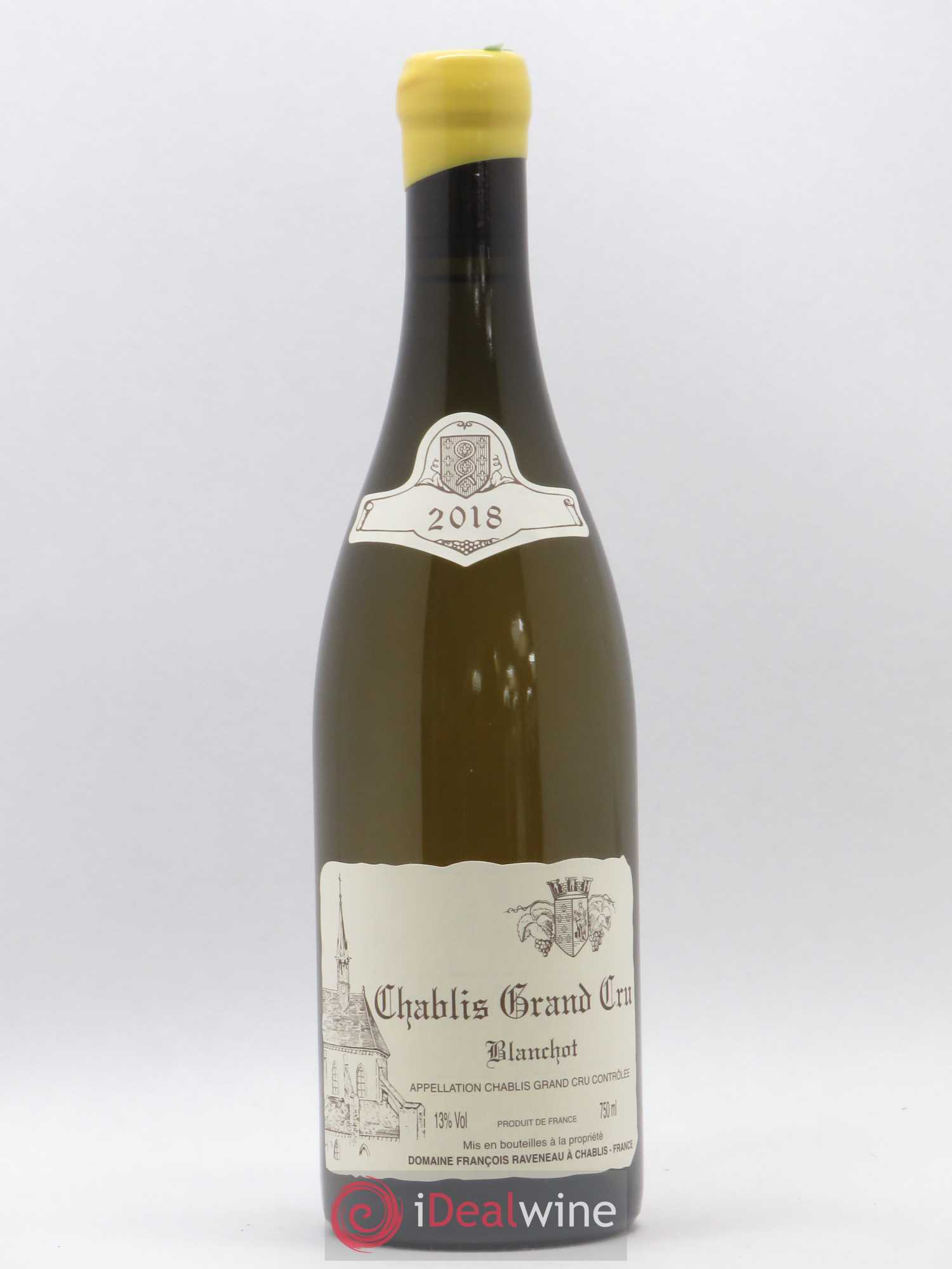 Chablis Grand Cru Blanchot Raveneau (Domaine) 2018 - Lot de 1 bouteille - 0