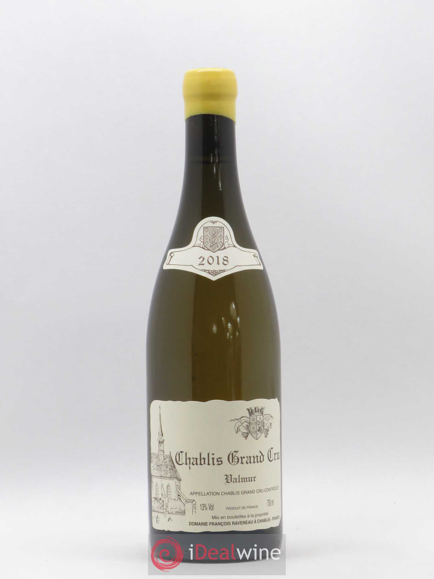 Chablis Grand Cru Valmur Raveneau (Domaine) 2018 - Lot de 1 bouteille - 0