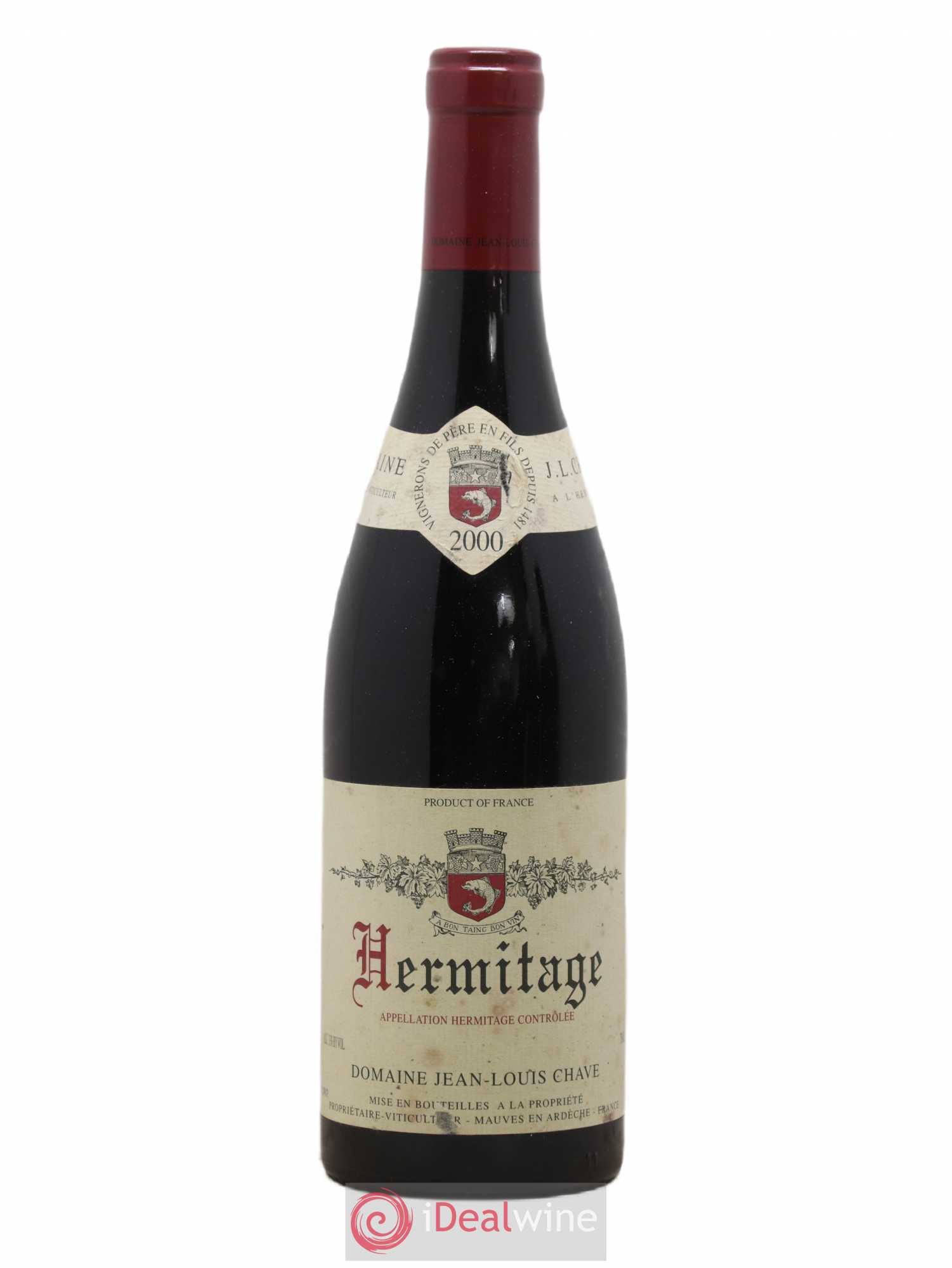 Hermitage Jean-Louis Chave 2000 - Lot de 1 bouteille - 0